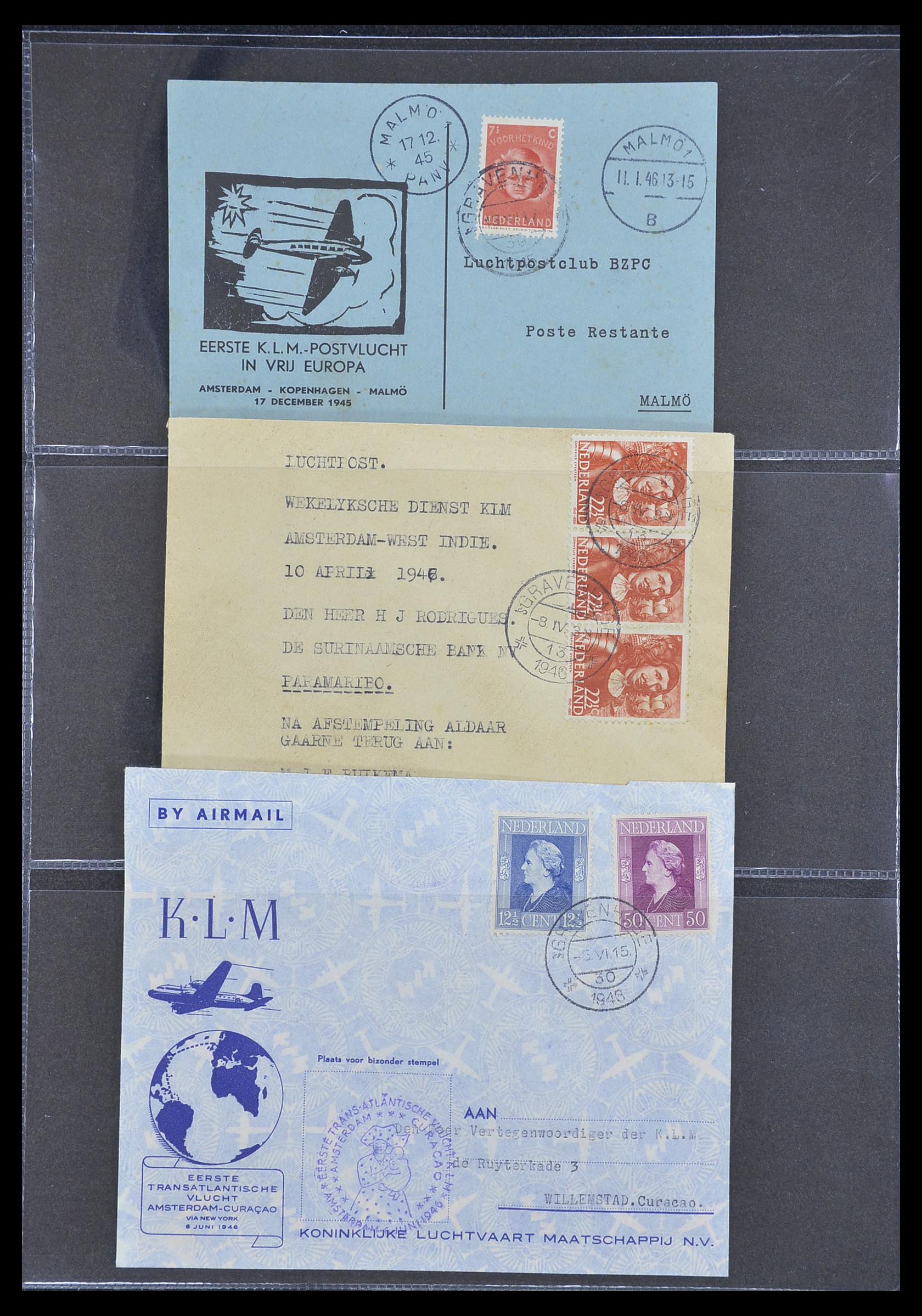 33330 177 - Stamp collection 33330 Netherlands covers 1852-1959.