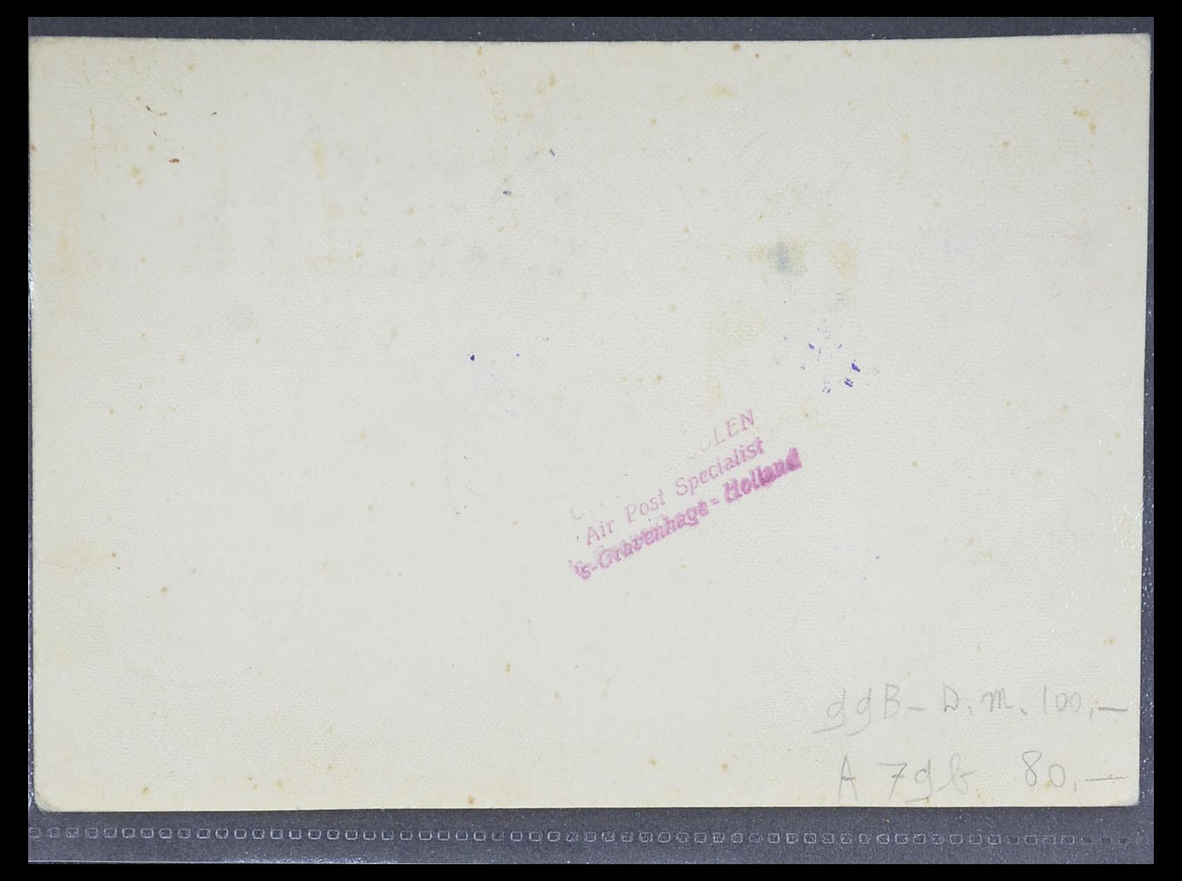 33331 018 - Postzegelverzameling 33331 Zeppelin brieven 1929-1931.
