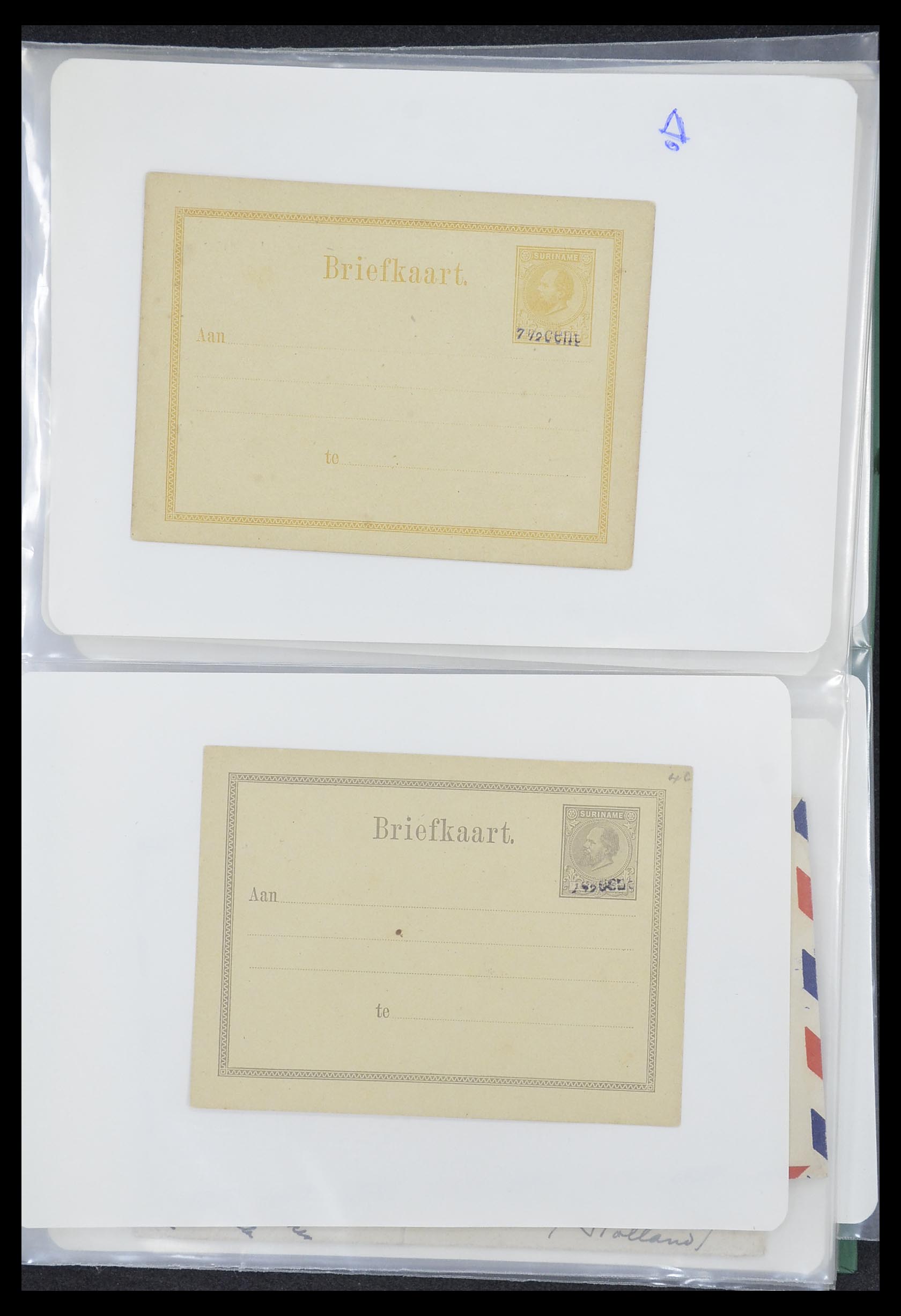 33333 001 - Postzegelverzameling 33333 Overzee brieven 1873-1959.