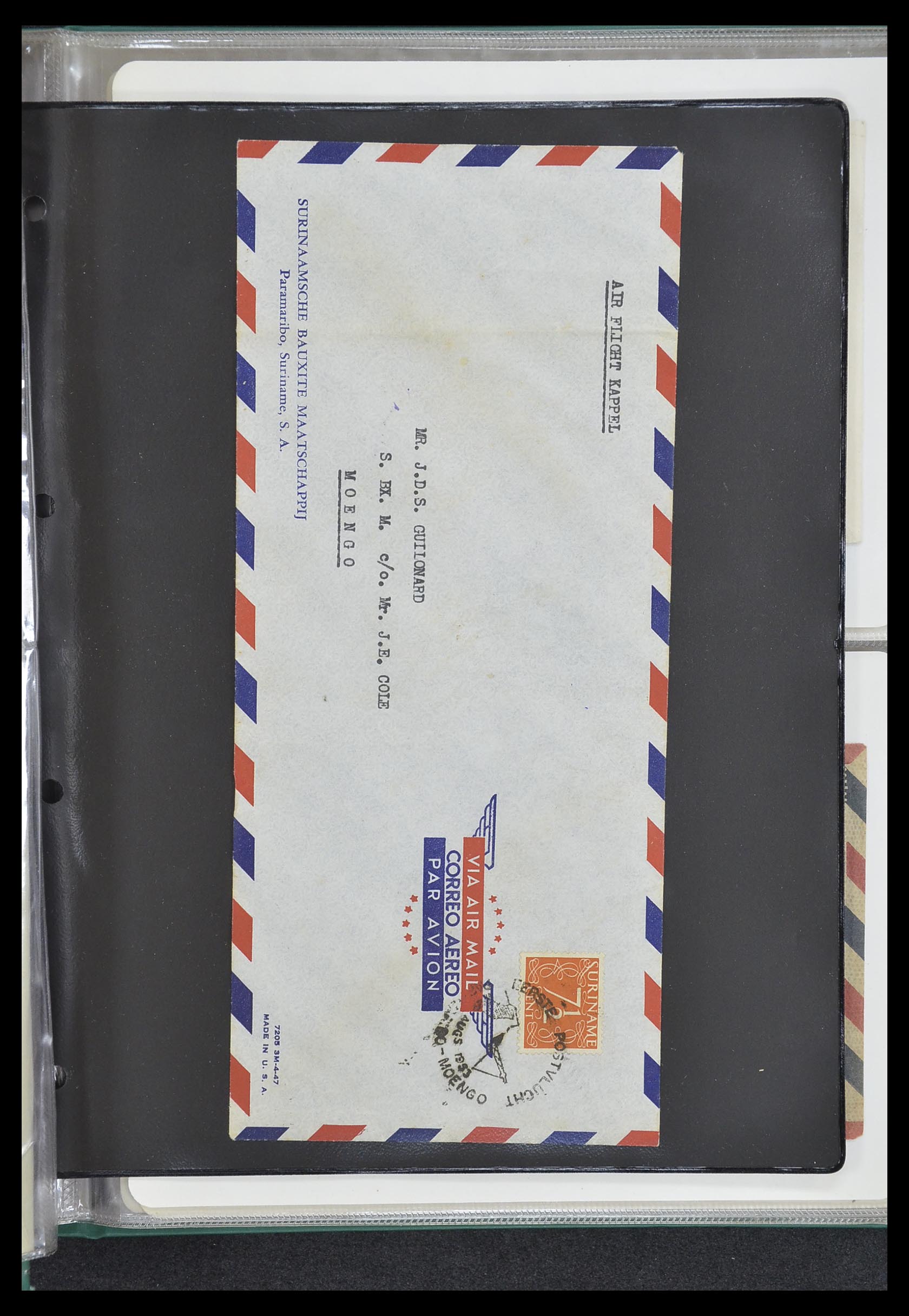 33333 049 - Postzegelverzameling 33333 Overzee brieven 1873-1959.