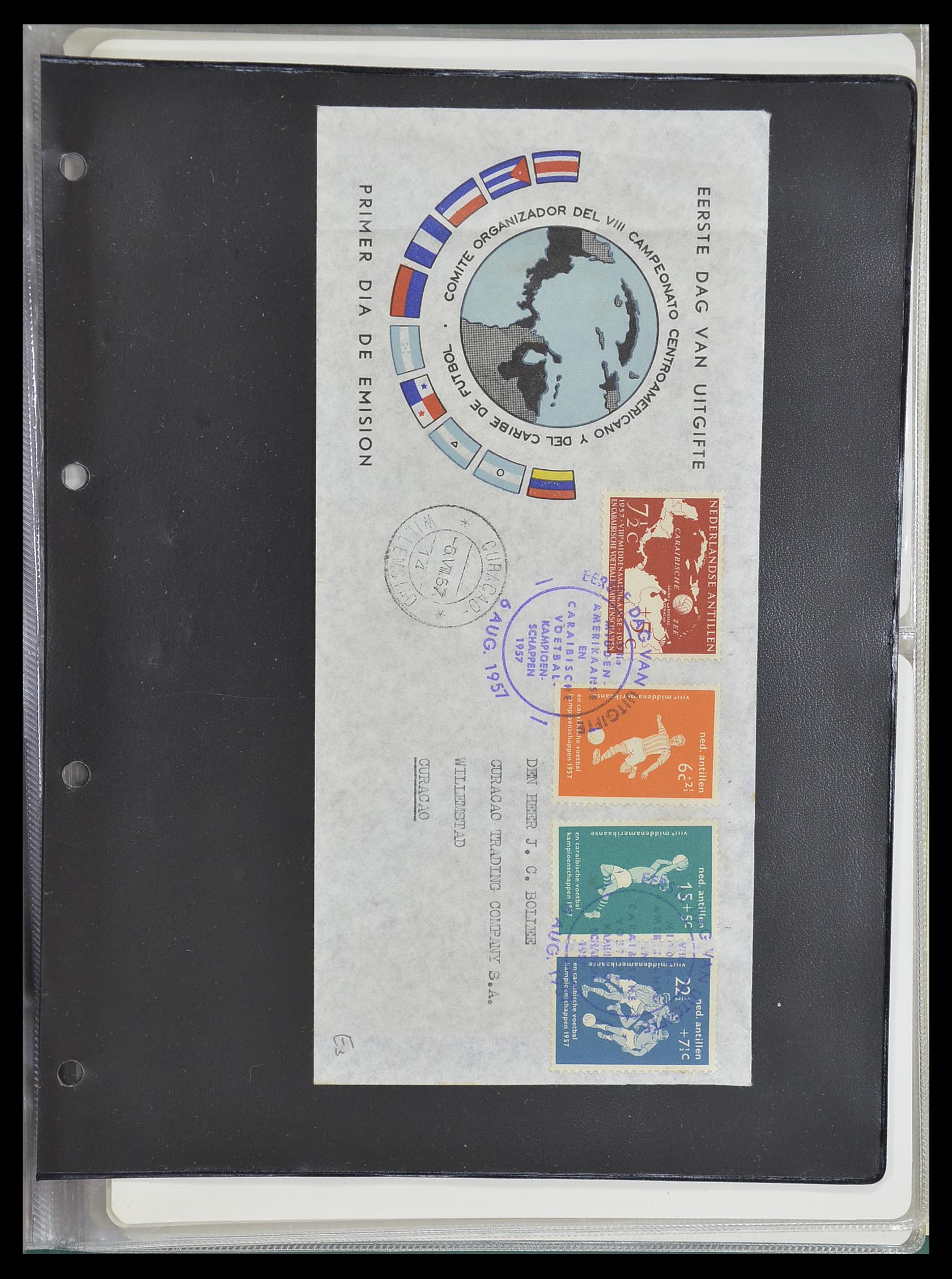 33333 063 - Postzegelverzameling 33333 Overzee brieven 1873-1959.