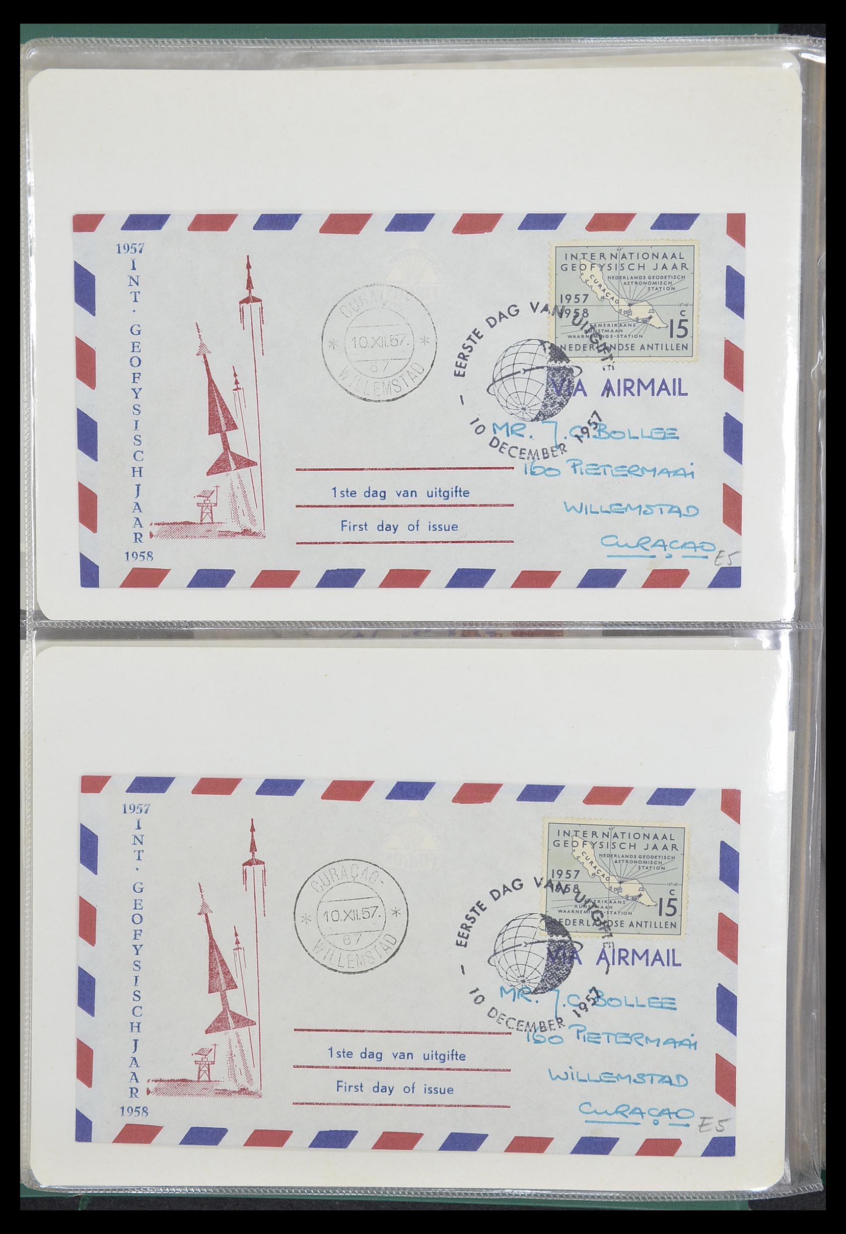 33333 069 - Postzegelverzameling 33333 Overzee brieven 1873-1959.