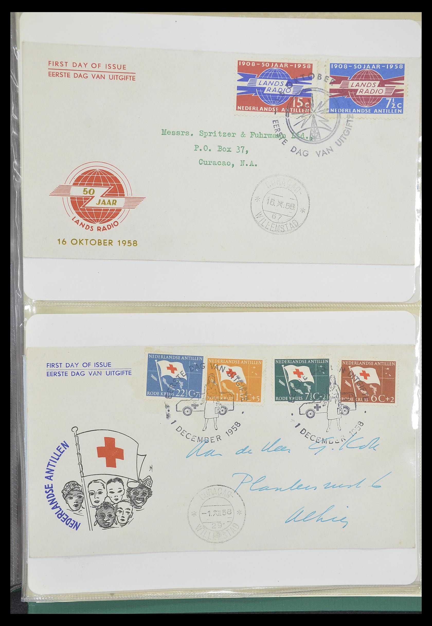33333 082 - Postzegelverzameling 33333 Overzee brieven 1873-1959.