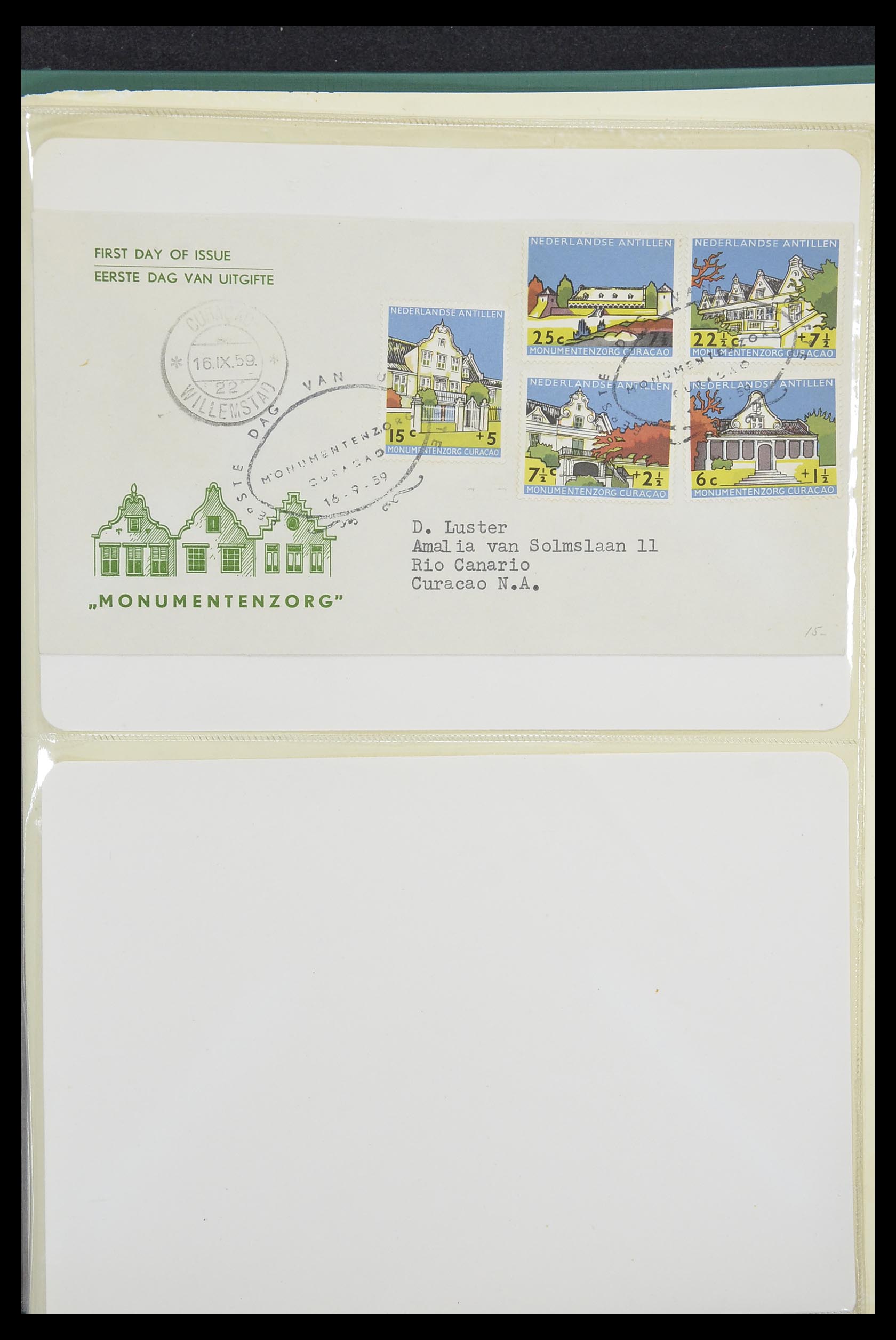 33333 084 - Postzegelverzameling 33333 Overzee brieven 1873-1959.
