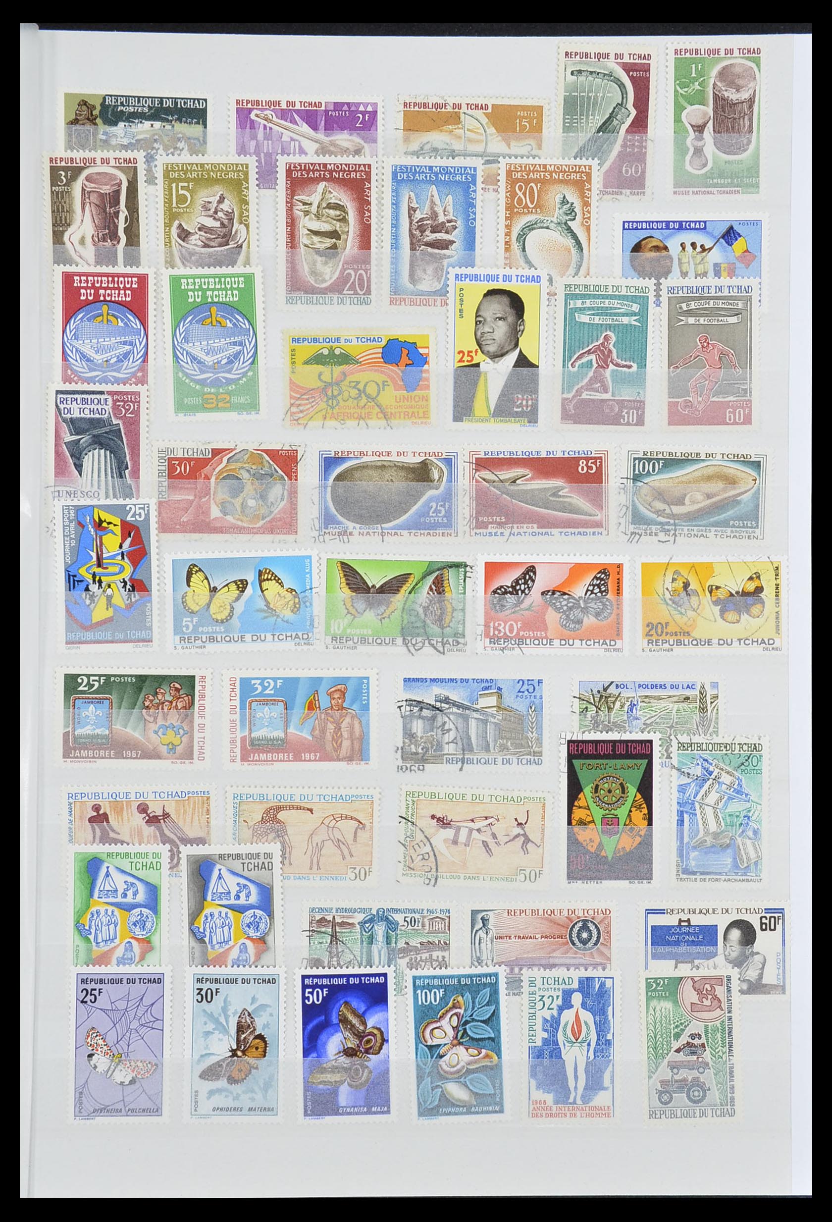 33337 005 - Postzegelverzameling 33337 Franse koloniën 1870-1996.