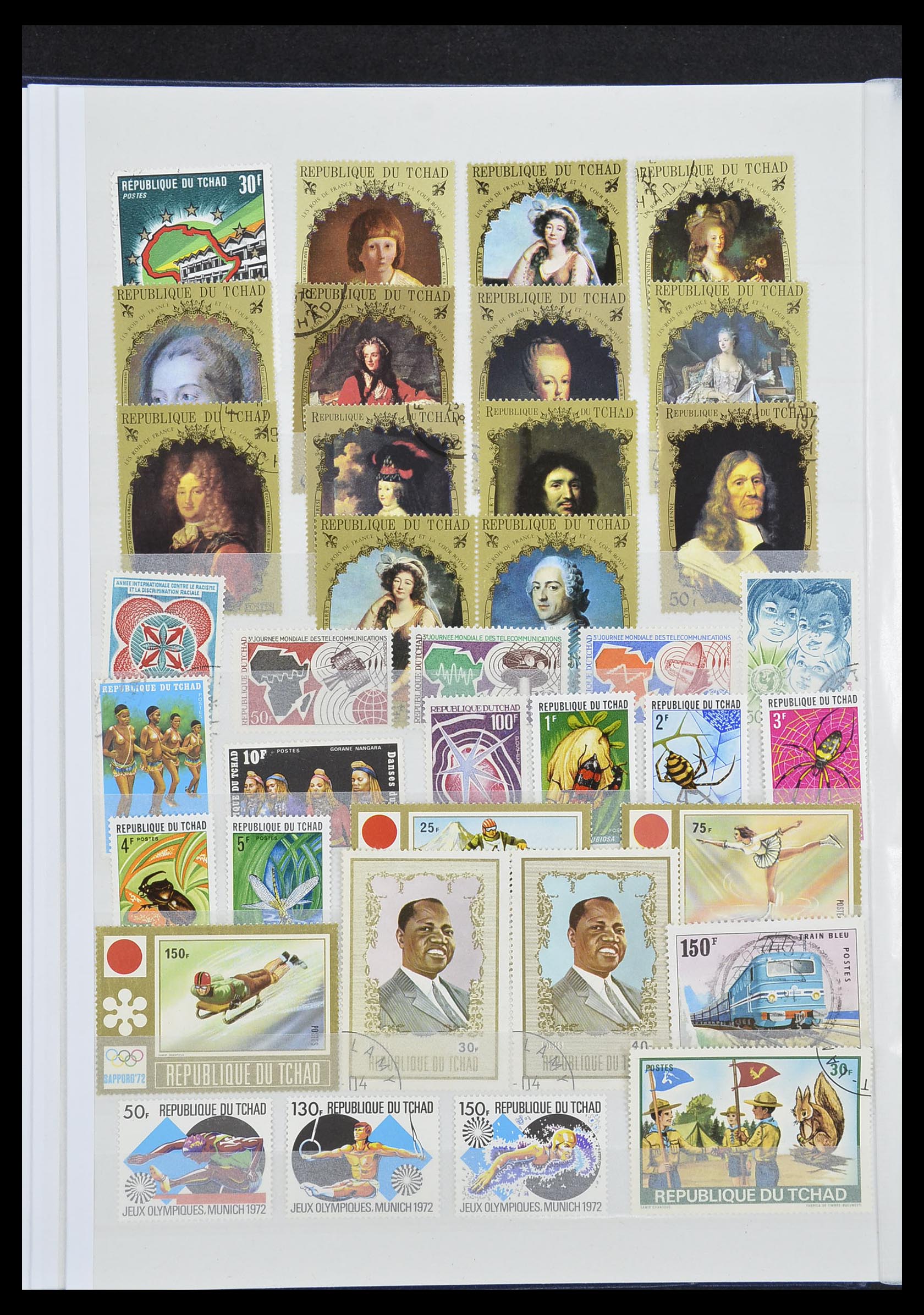 33337 008 - Postzegelverzameling 33337 Franse koloniën 1870-1996.