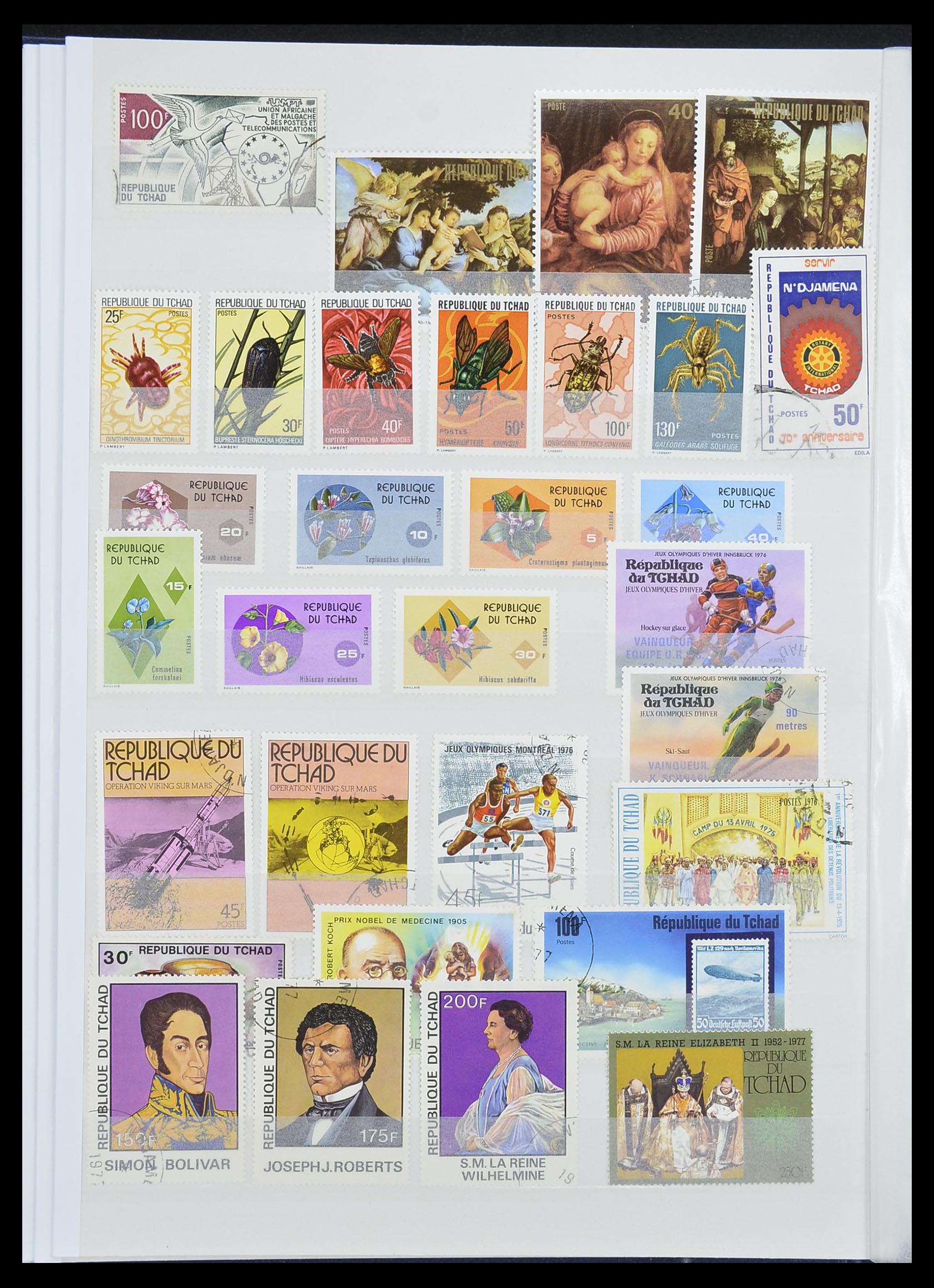 33337 010 - Postzegelverzameling 33337 Franse koloniën 1870-1996.