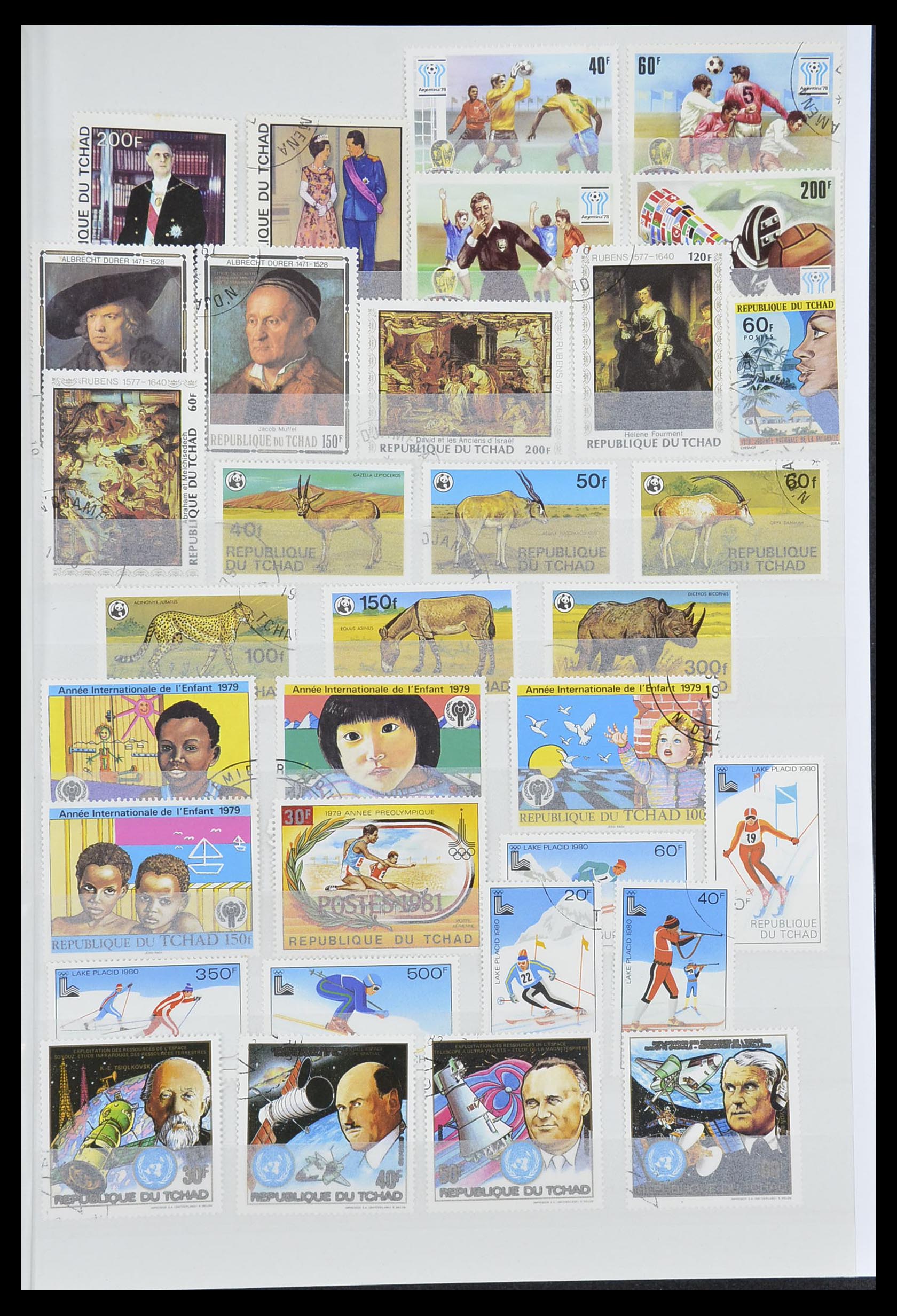 33337 011 - Postzegelverzameling 33337 Franse koloniën 1870-1996.