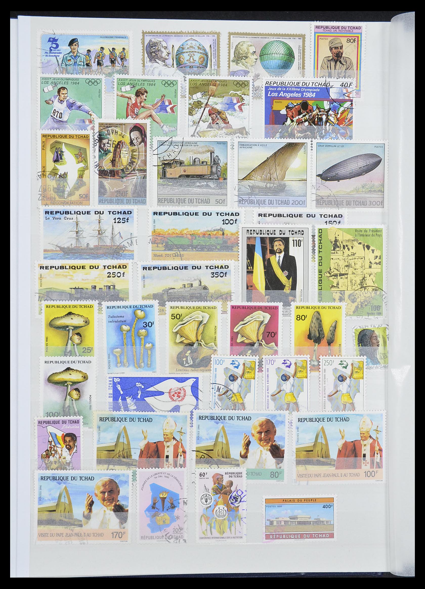 33337 012 - Postzegelverzameling 33337 Franse koloniën 1870-1996.
