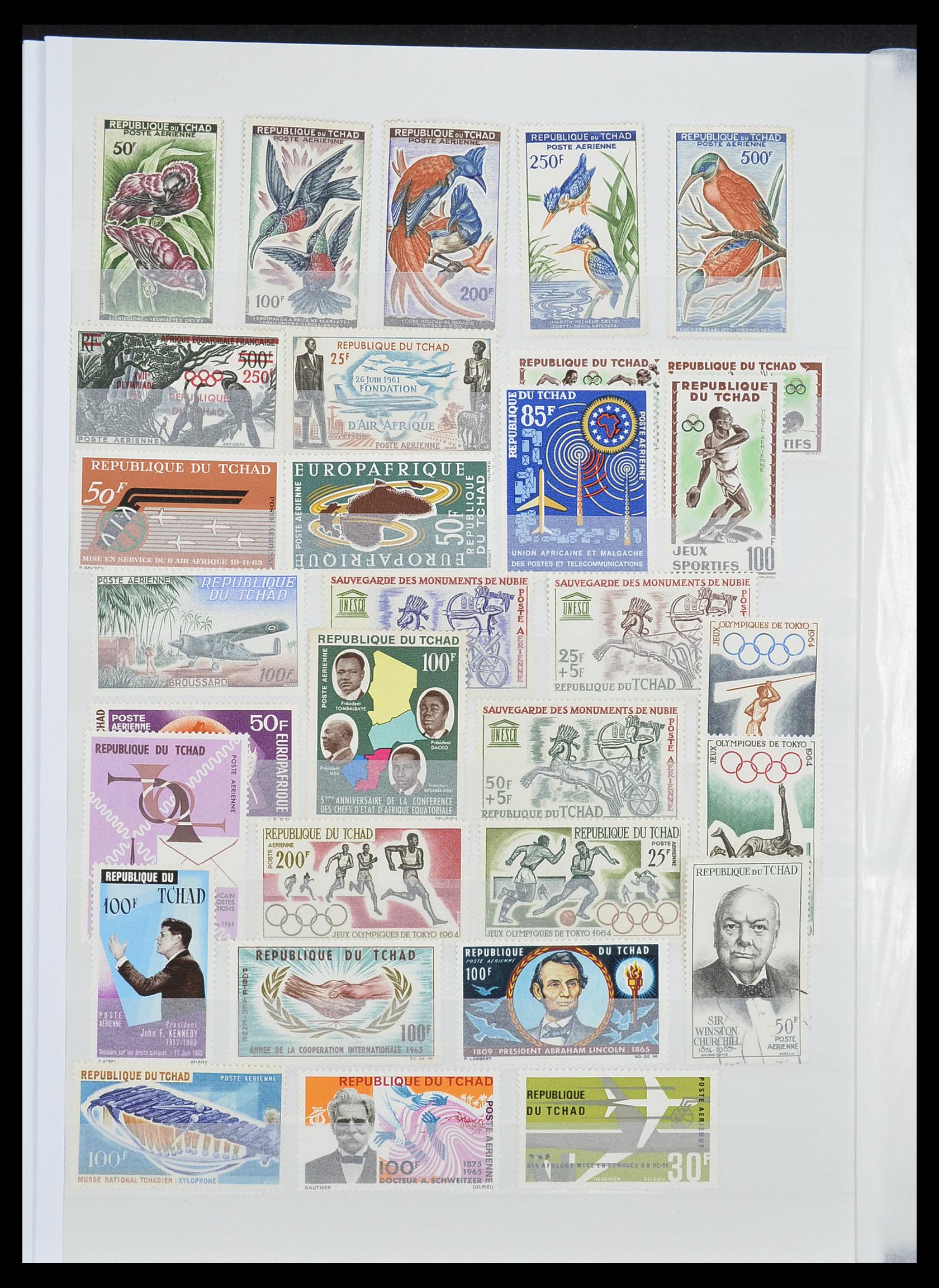 33337 014 - Stamp collection 33337 French colonies 1870-1996.