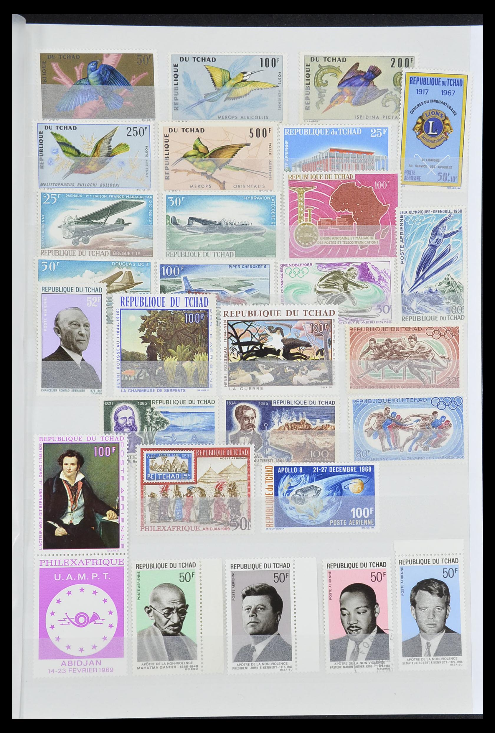 33337 015 - Postzegelverzameling 33337 Franse koloniën 1870-1996.