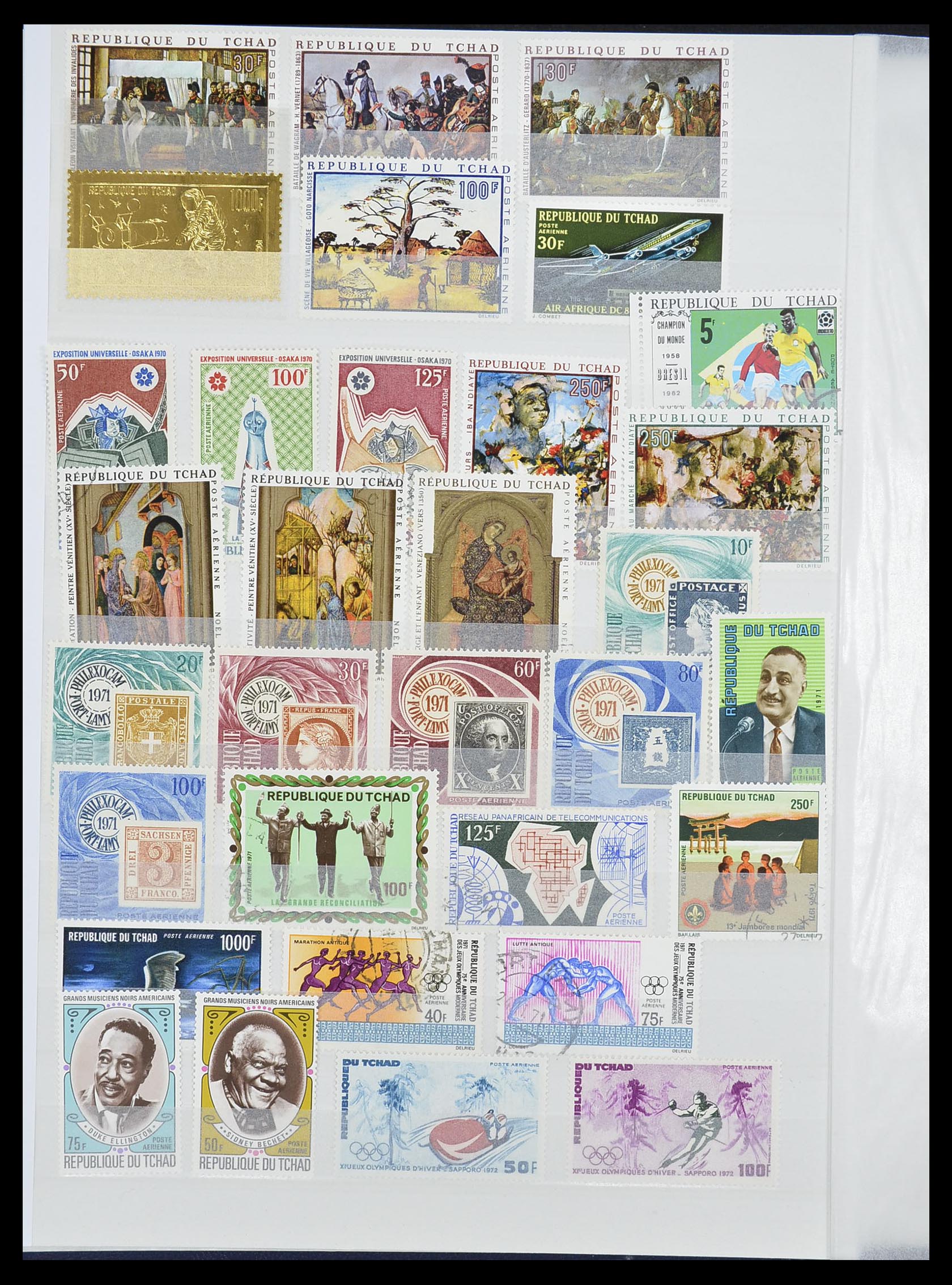 33337 016 - Postzegelverzameling 33337 Franse koloniën 1870-1996.