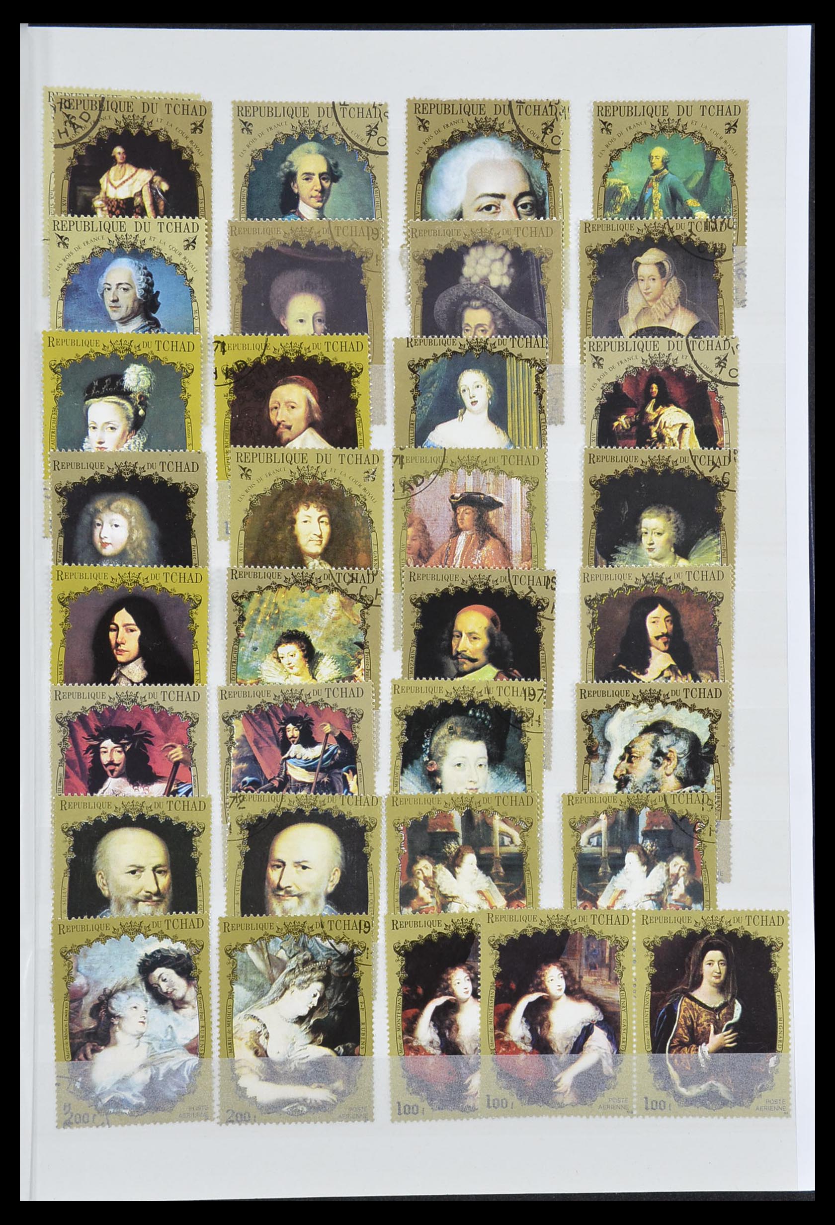 33337 017 - Postzegelverzameling 33337 Franse koloniën 1870-1996.