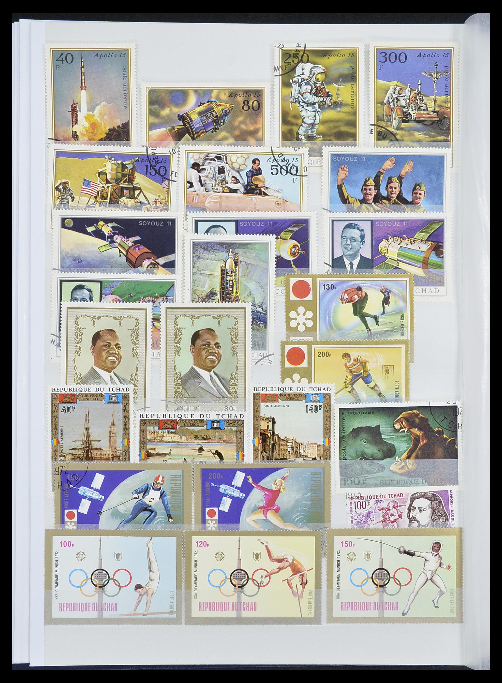 33337 018 - Postzegelverzameling 33337 Franse koloniën 1870-1996.