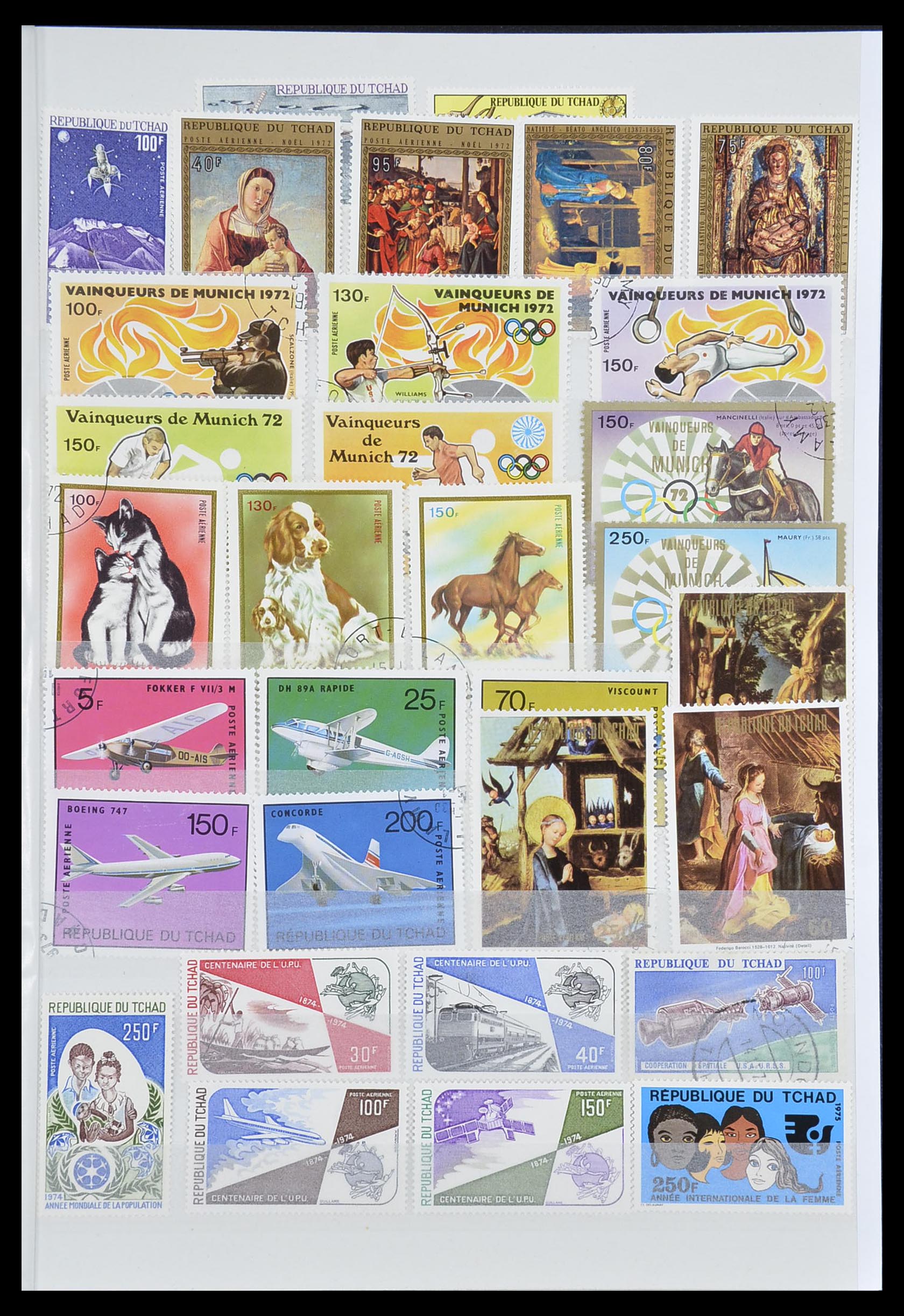 33337 019 - Postzegelverzameling 33337 Franse koloniën 1870-1996.