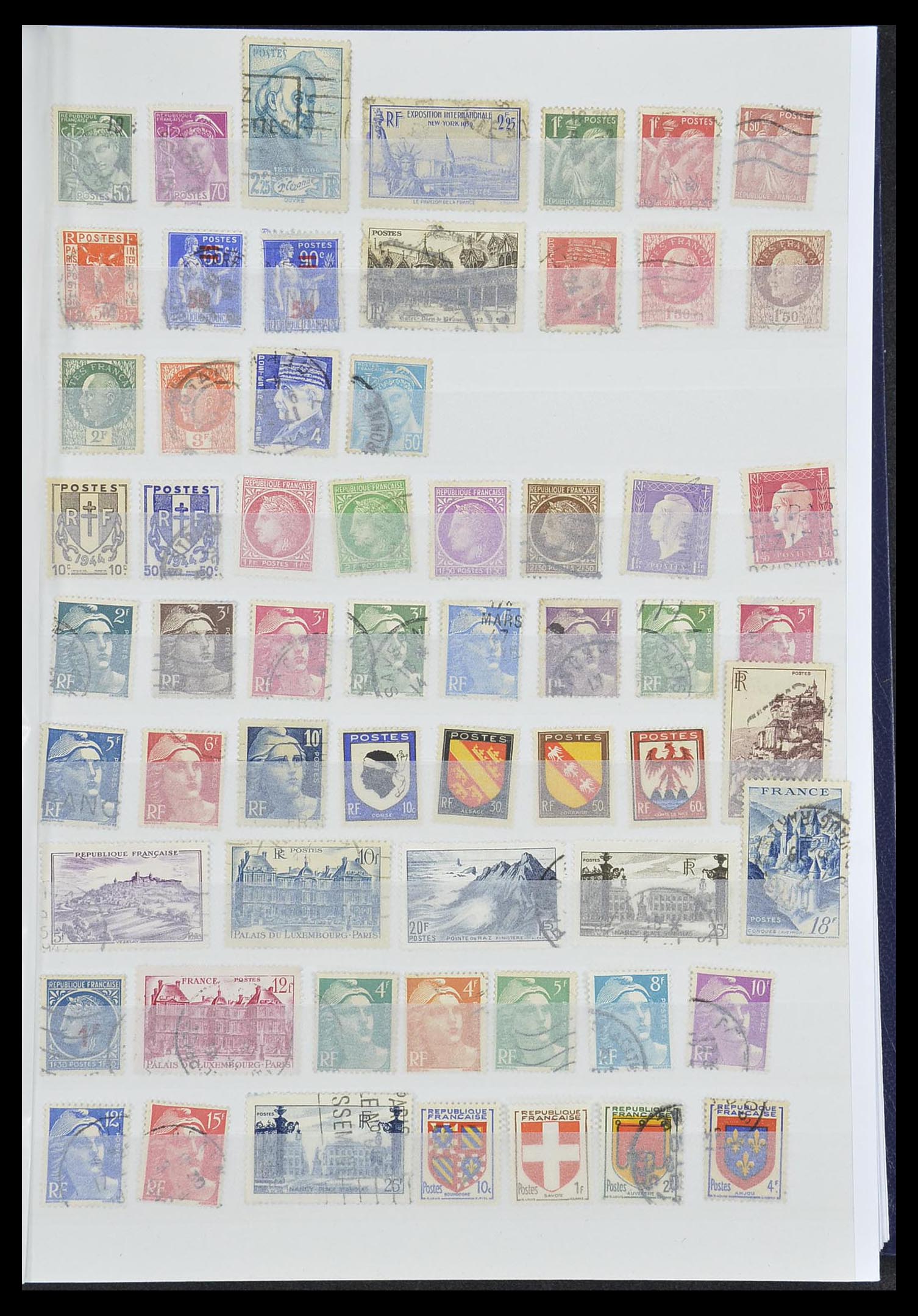 33337 025 - Postzegelverzameling 33337 Franse koloniën 1870-1996.