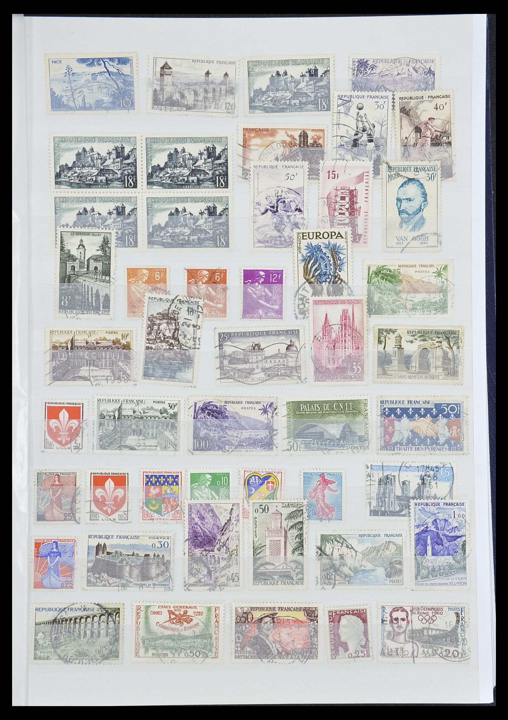 33337 027 - Postzegelverzameling 33337 Franse koloniën 1870-1996.
