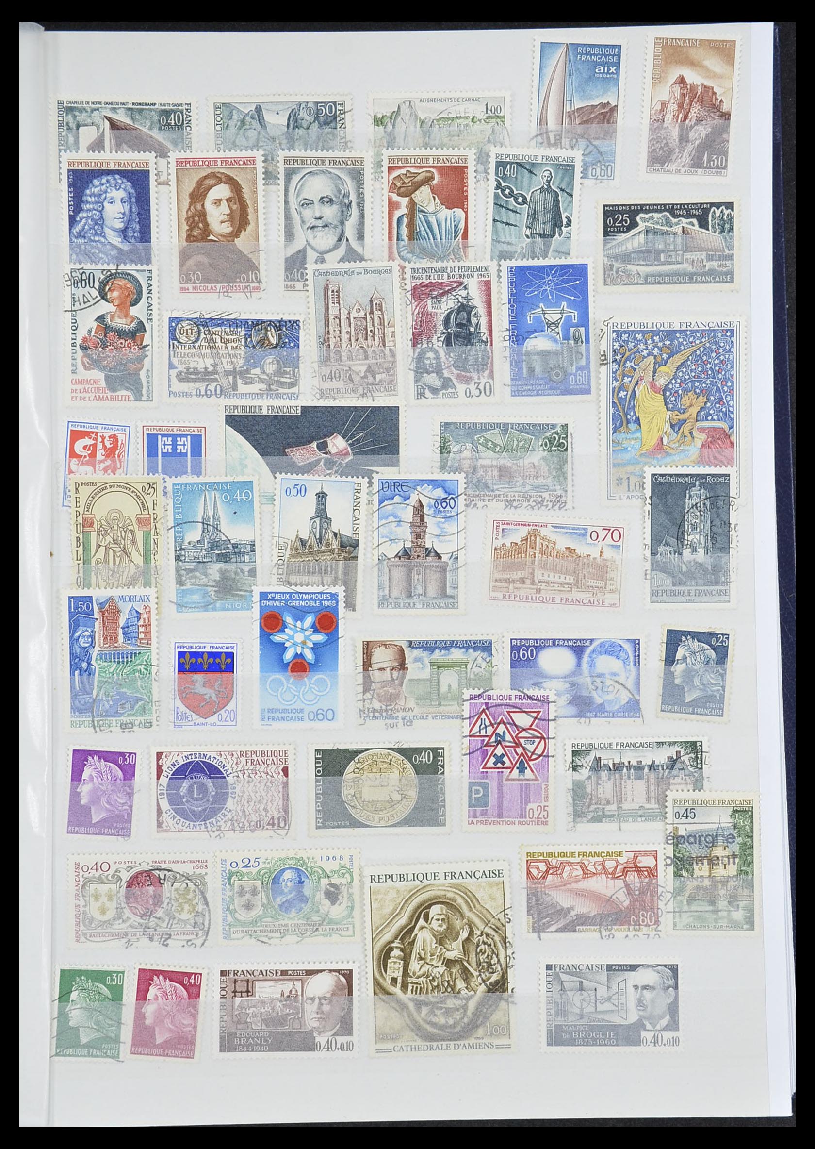 33337 029 - Postzegelverzameling 33337 Franse koloniën 1870-1996.