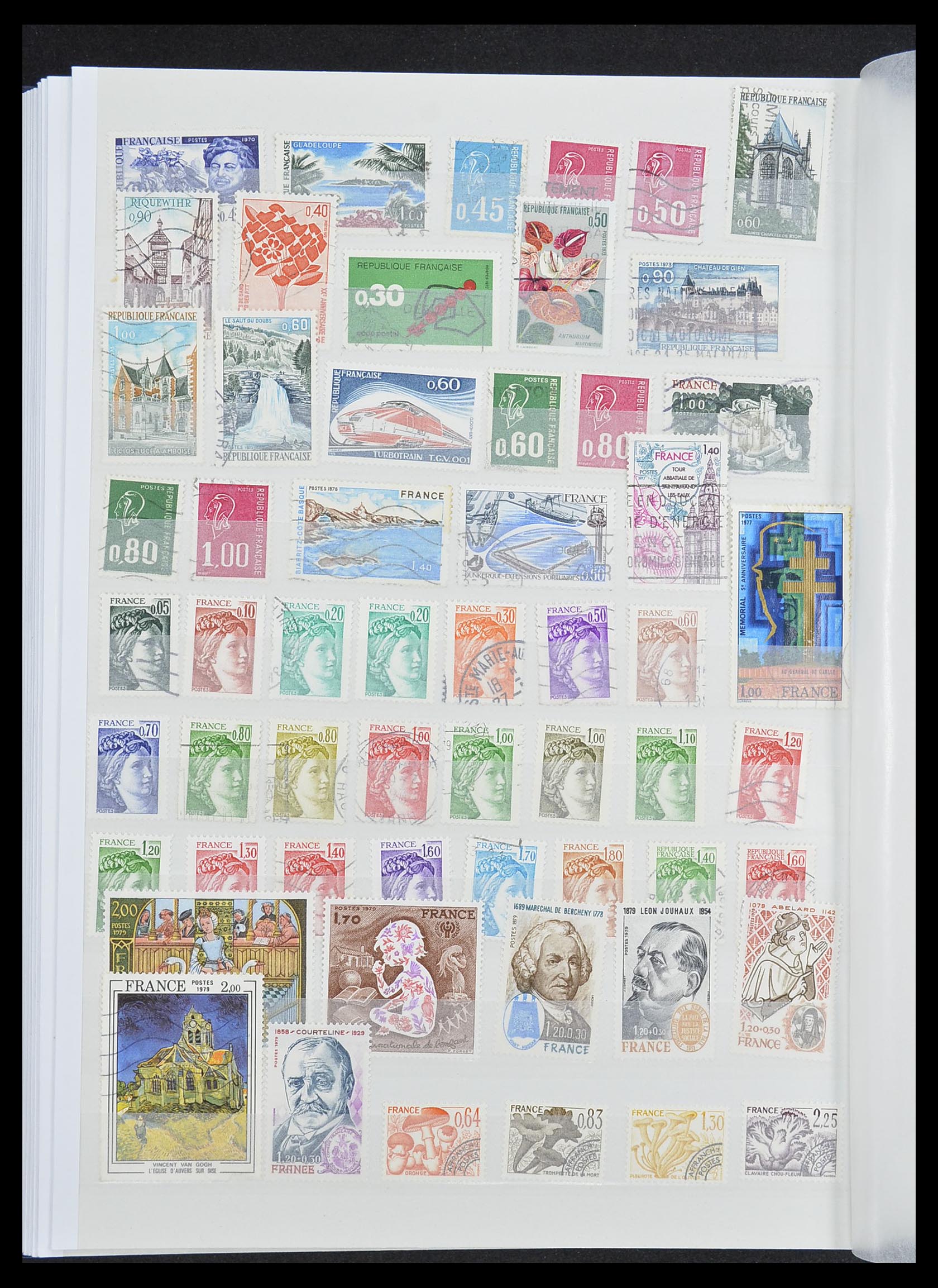 33337 030 - Postzegelverzameling 33337 Franse koloniën 1870-1996.
