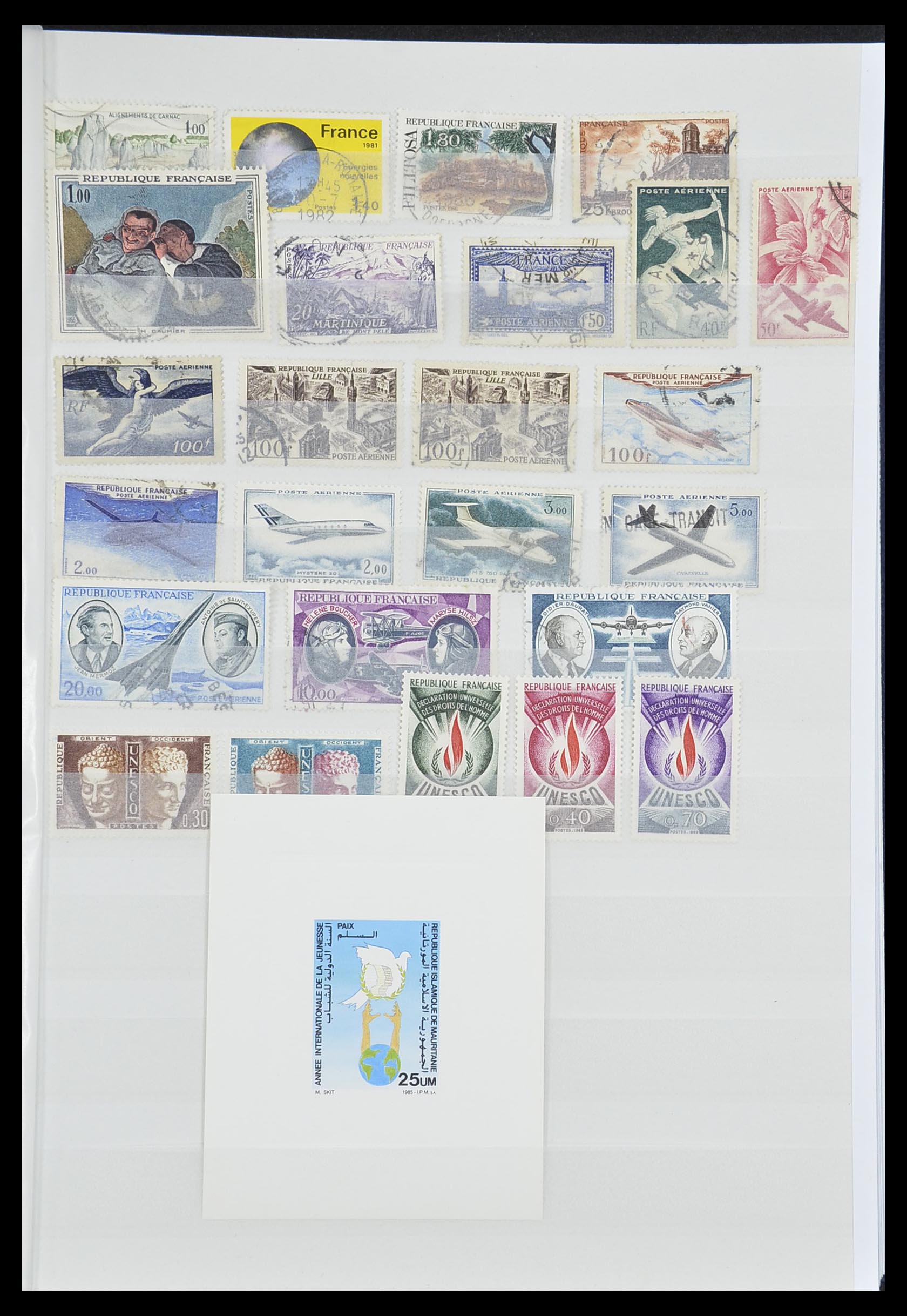 33337 033 - Postzegelverzameling 33337 Franse koloniën 1870-1996.