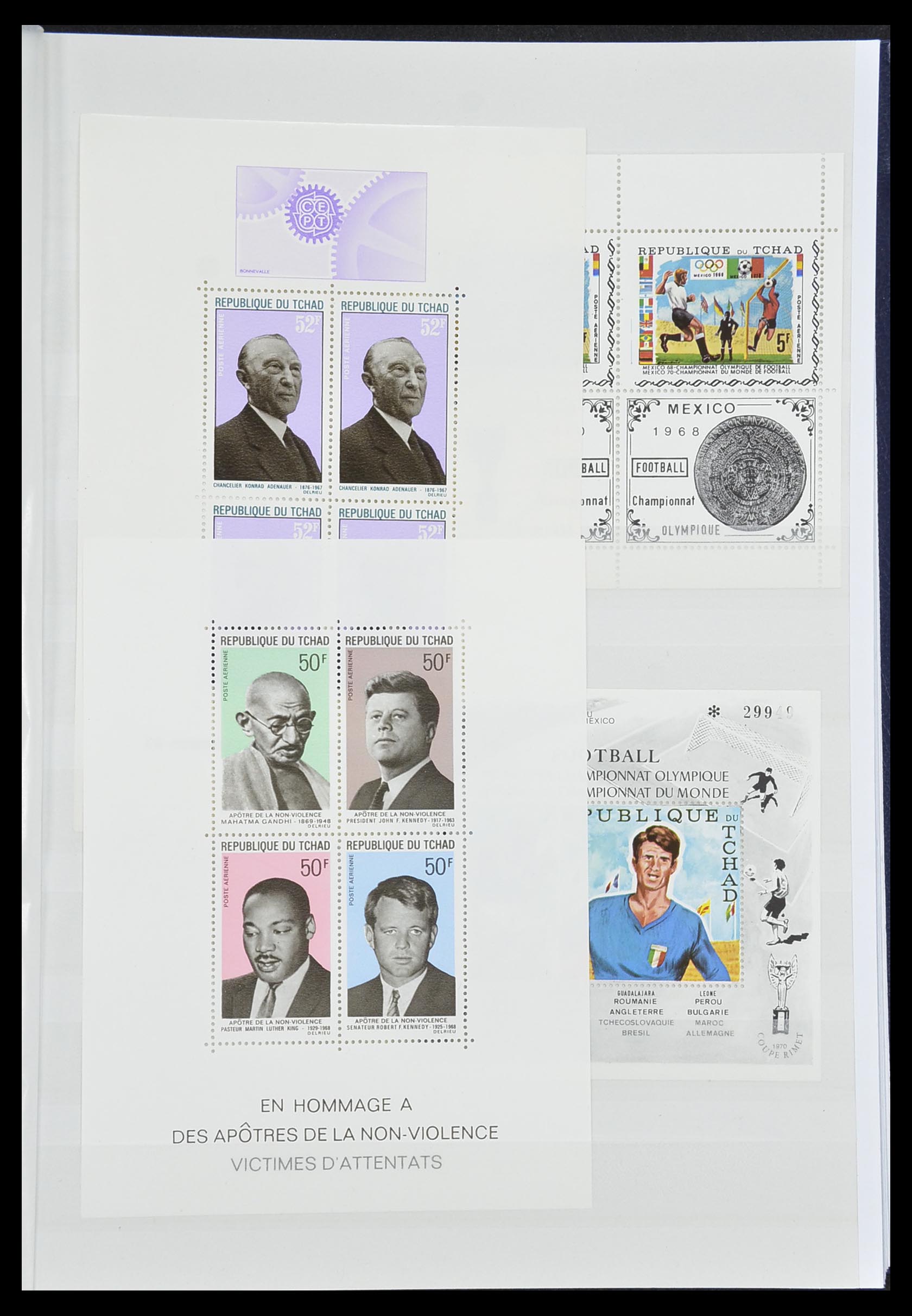 33337 035 - Postzegelverzameling 33337 Franse koloniën 1870-1996.