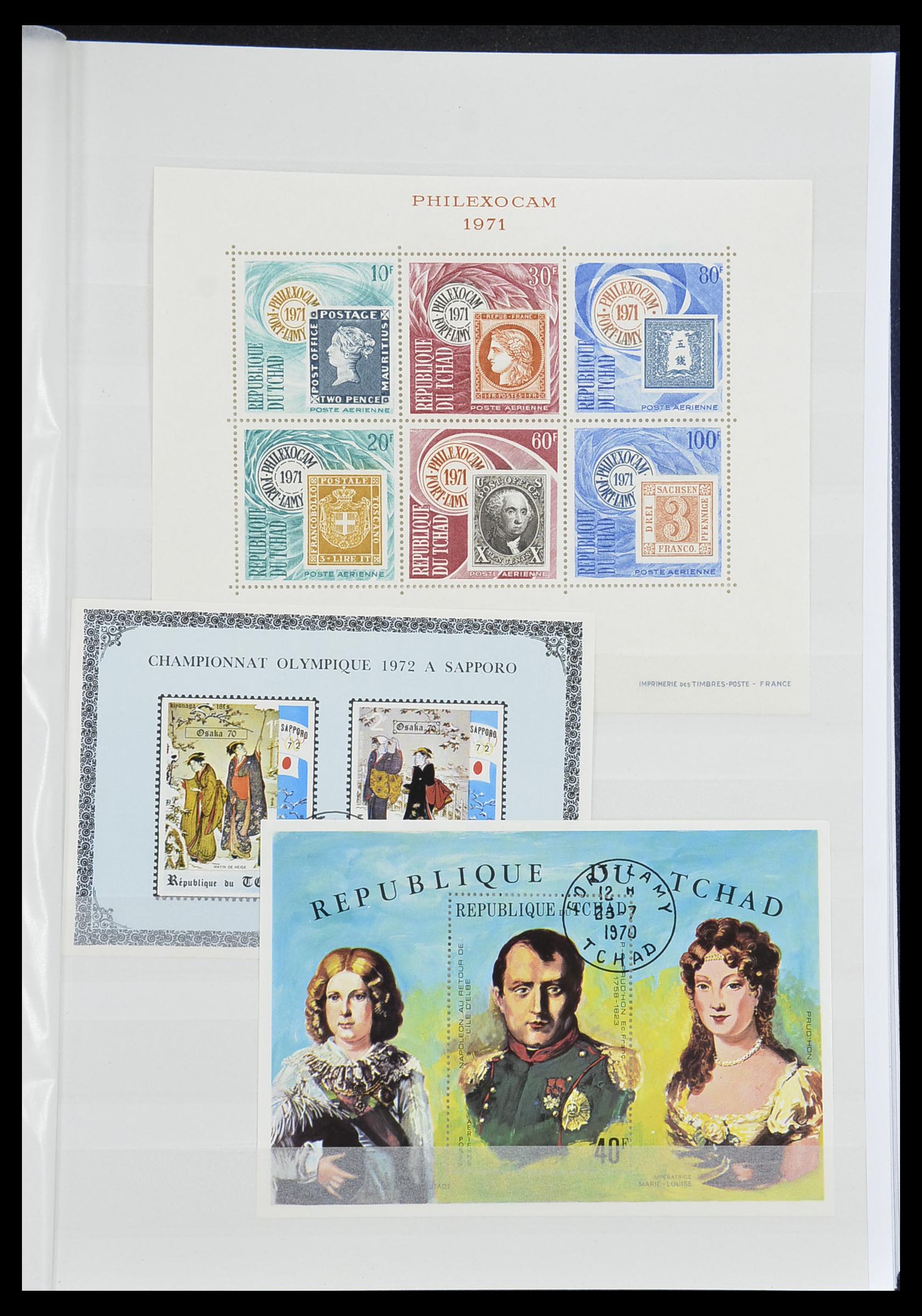 33337 037 - Postzegelverzameling 33337 Franse koloniën 1870-1996.