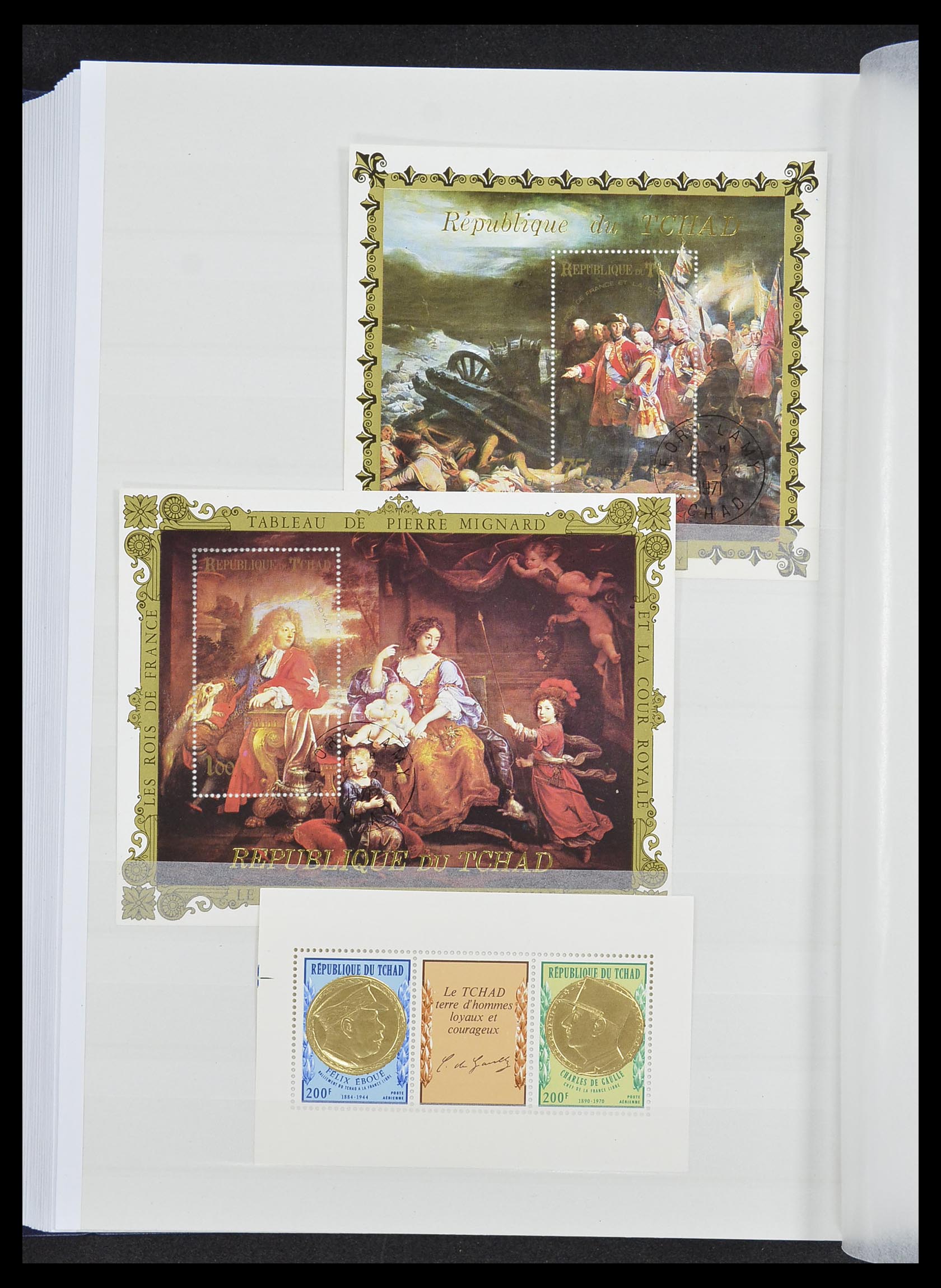 33337 038 - Postzegelverzameling 33337 Franse koloniën 1870-1996.