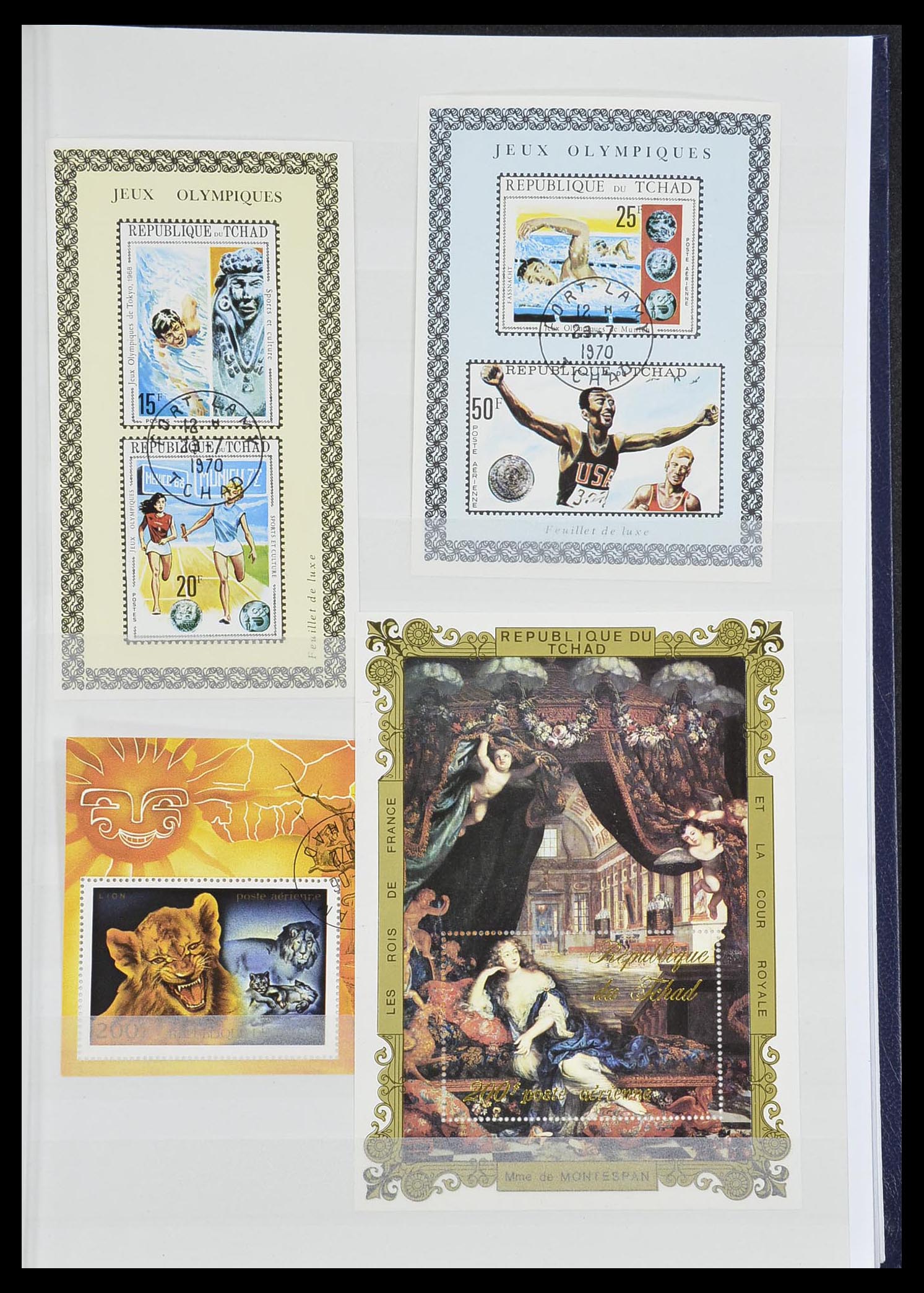 33337 039 - Postzegelverzameling 33337 Franse koloniën 1870-1996.