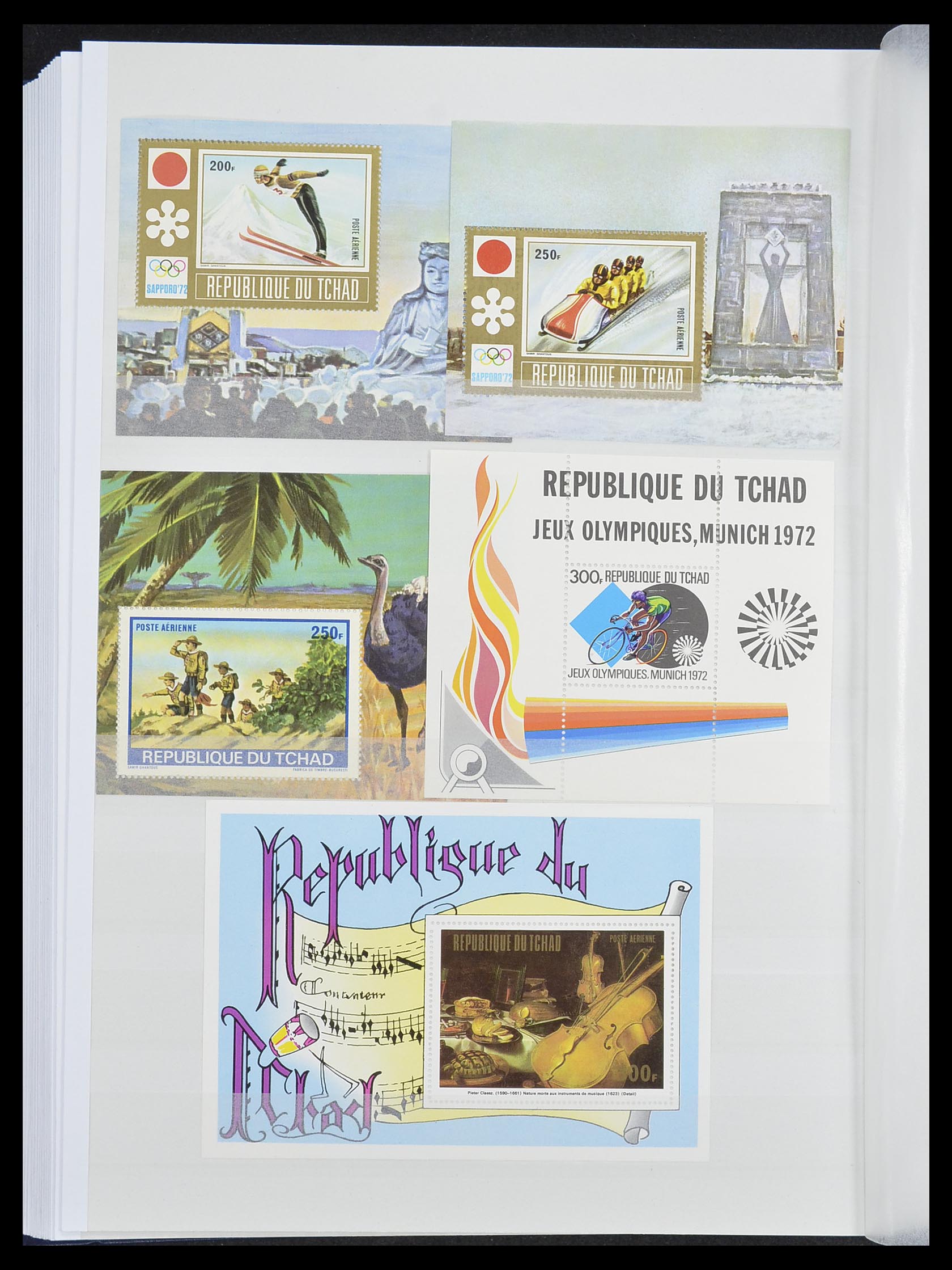 33337 040 - Postzegelverzameling 33337 Franse koloniën 1870-1996.