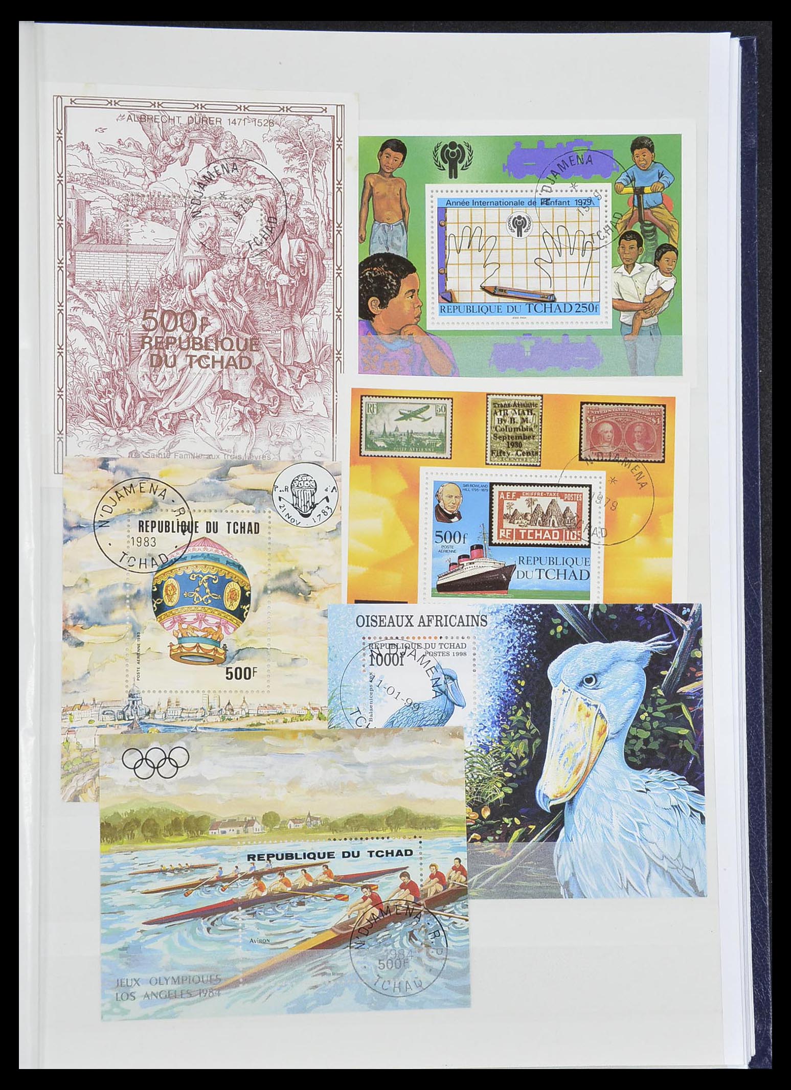 33337 043 - Postzegelverzameling 33337 Franse koloniën 1870-1996.