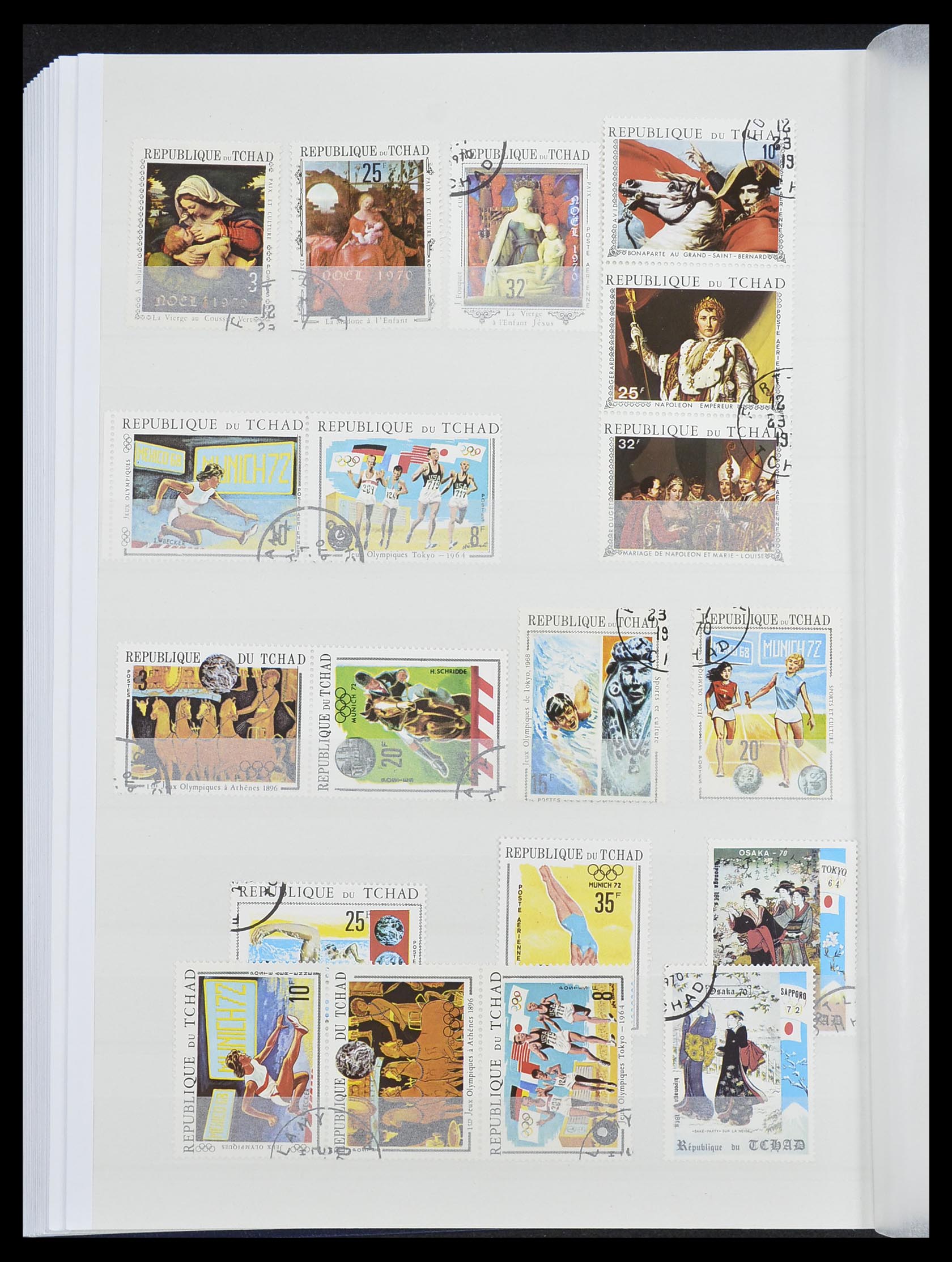 33337 044 - Postzegelverzameling 33337 Franse koloniën 1870-1996.