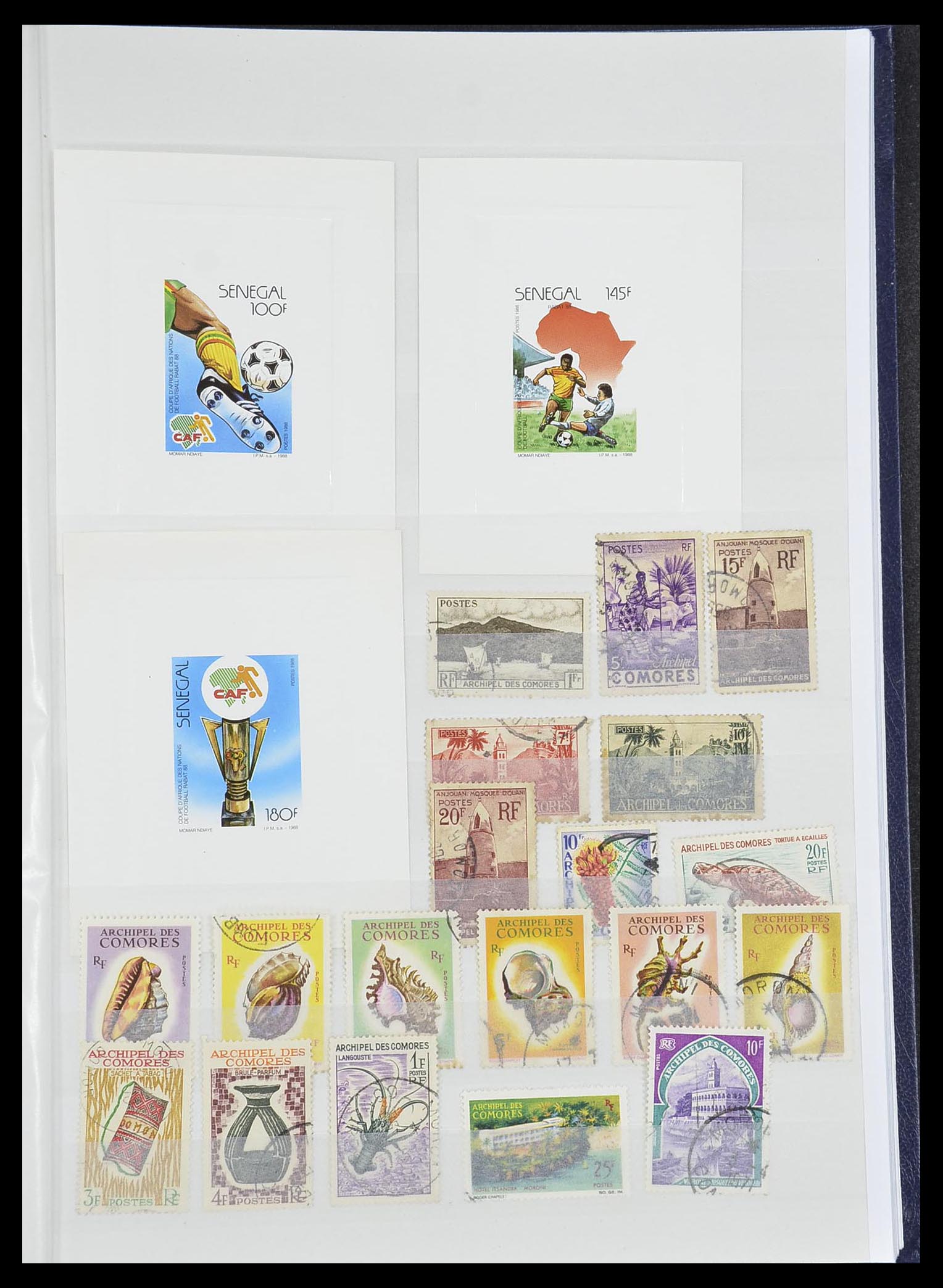 33337 046 - Postzegelverzameling 33337 Franse koloniën 1870-1996.