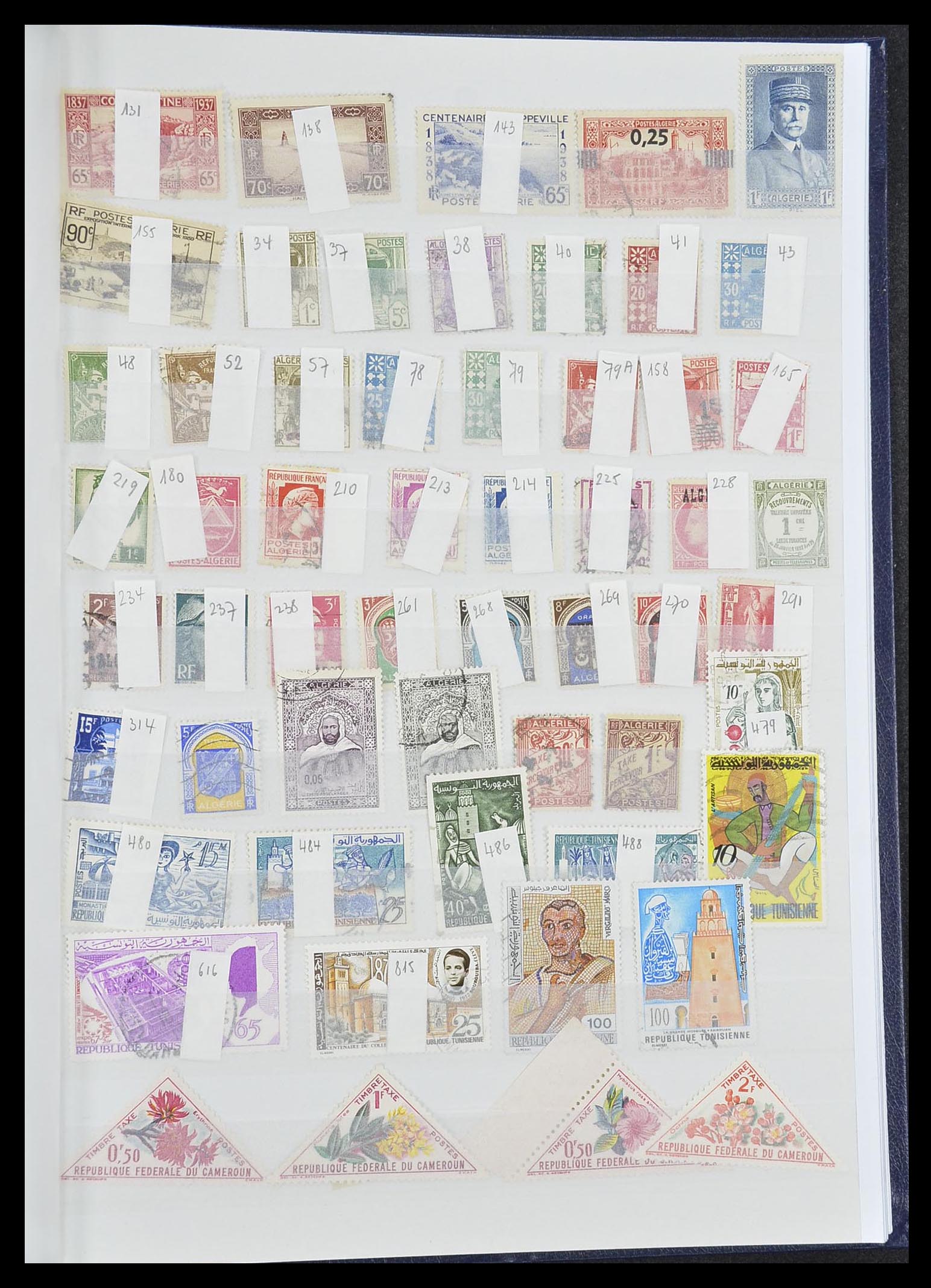 33337 051 - Postzegelverzameling 33337 Franse koloniën 1870-1996.