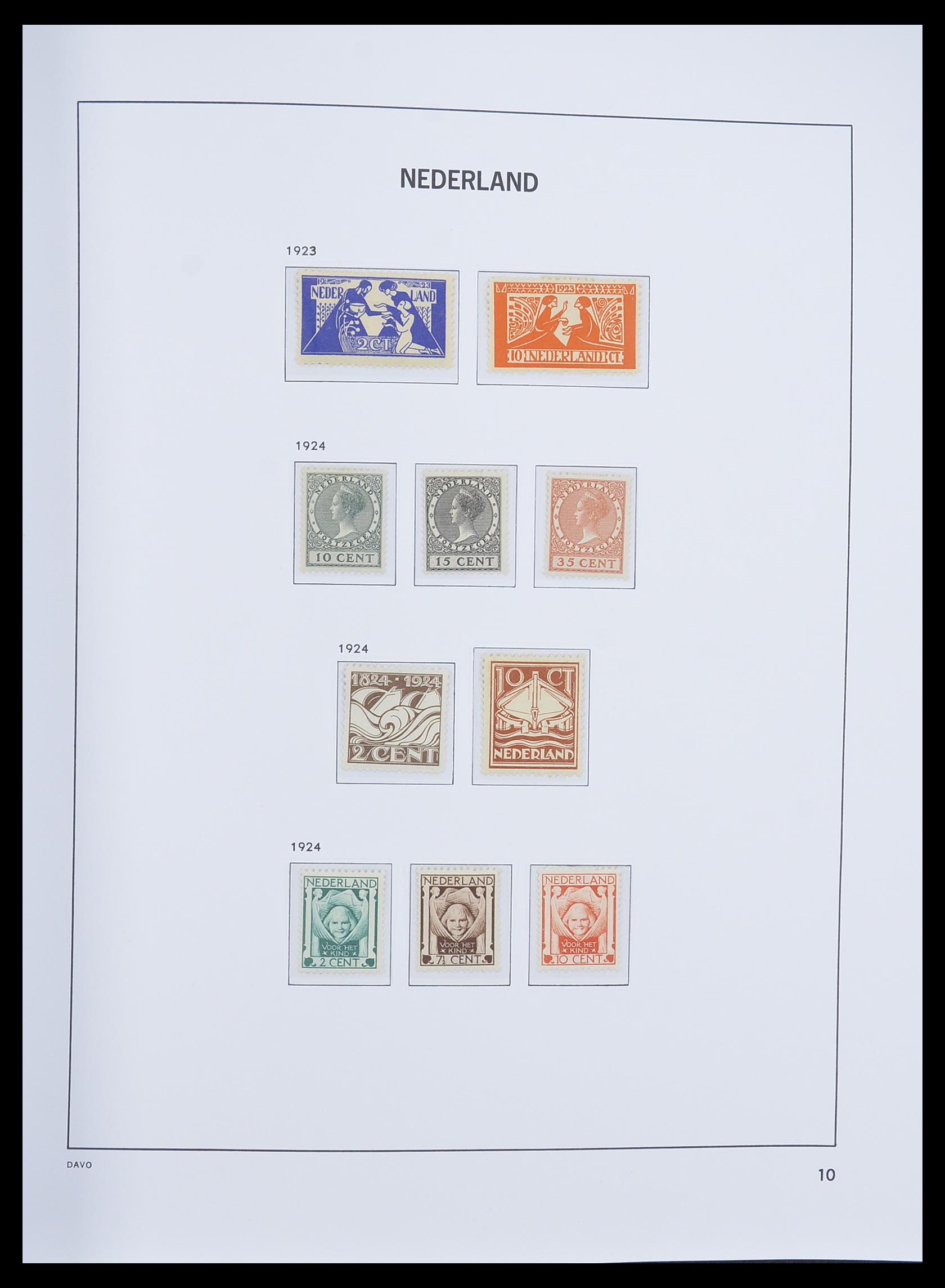 33338 008 - Stamp collection 33338 Netherlands 1876-1969.