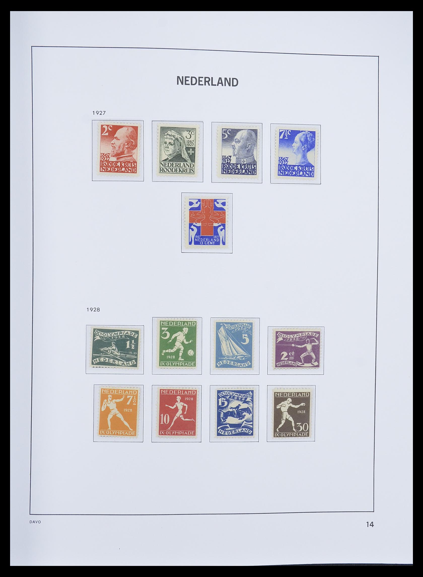 33338 012 - Stamp collection 33338 Netherlands 1876-1969.