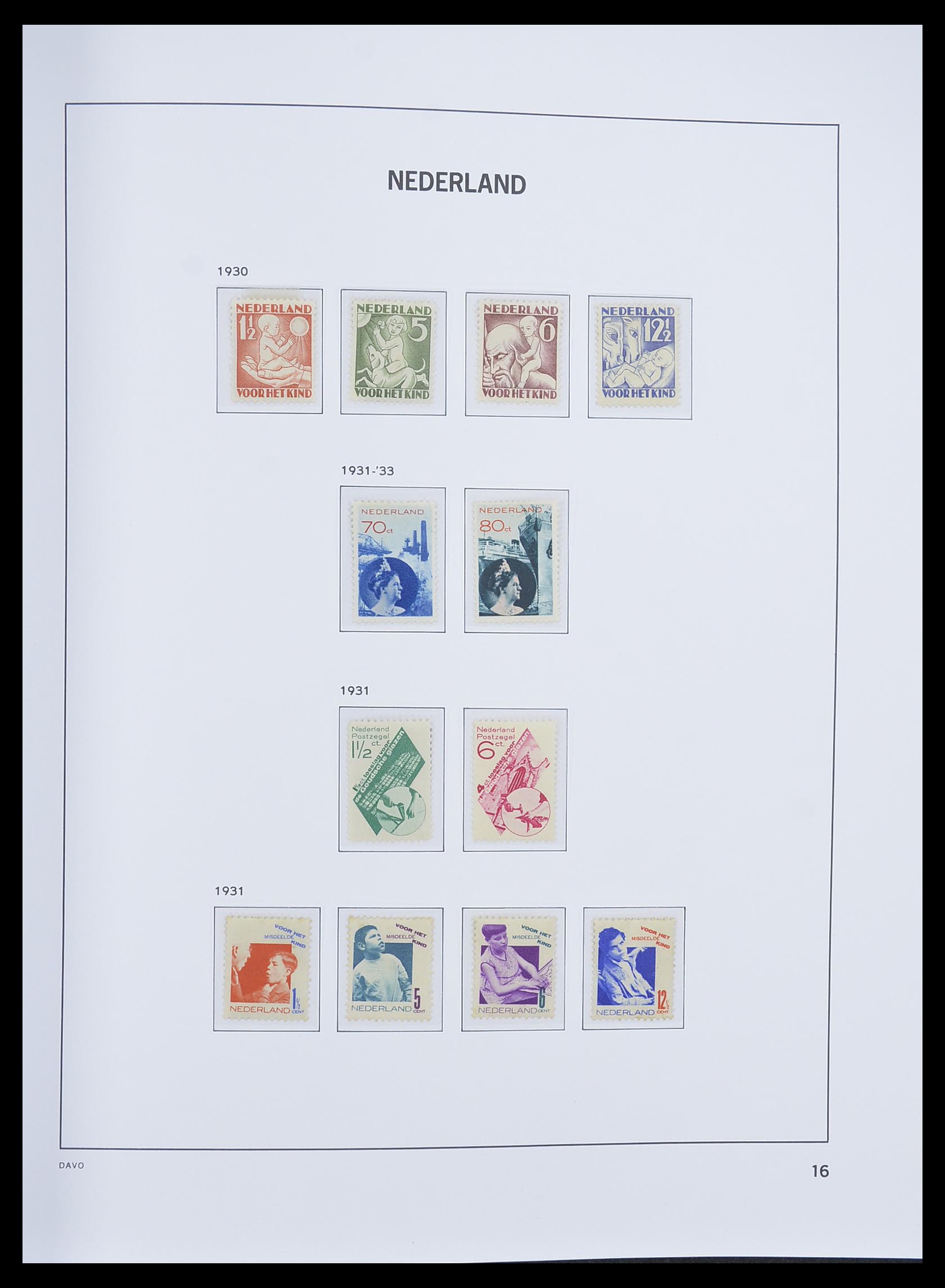 33338 014 - Stamp collection 33338 Netherlands 1876-1969.