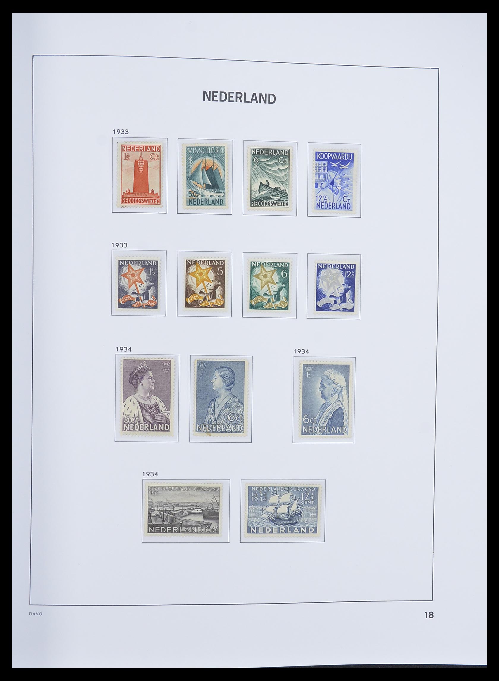 33338 016 - Stamp collection 33338 Netherlands 1876-1969.