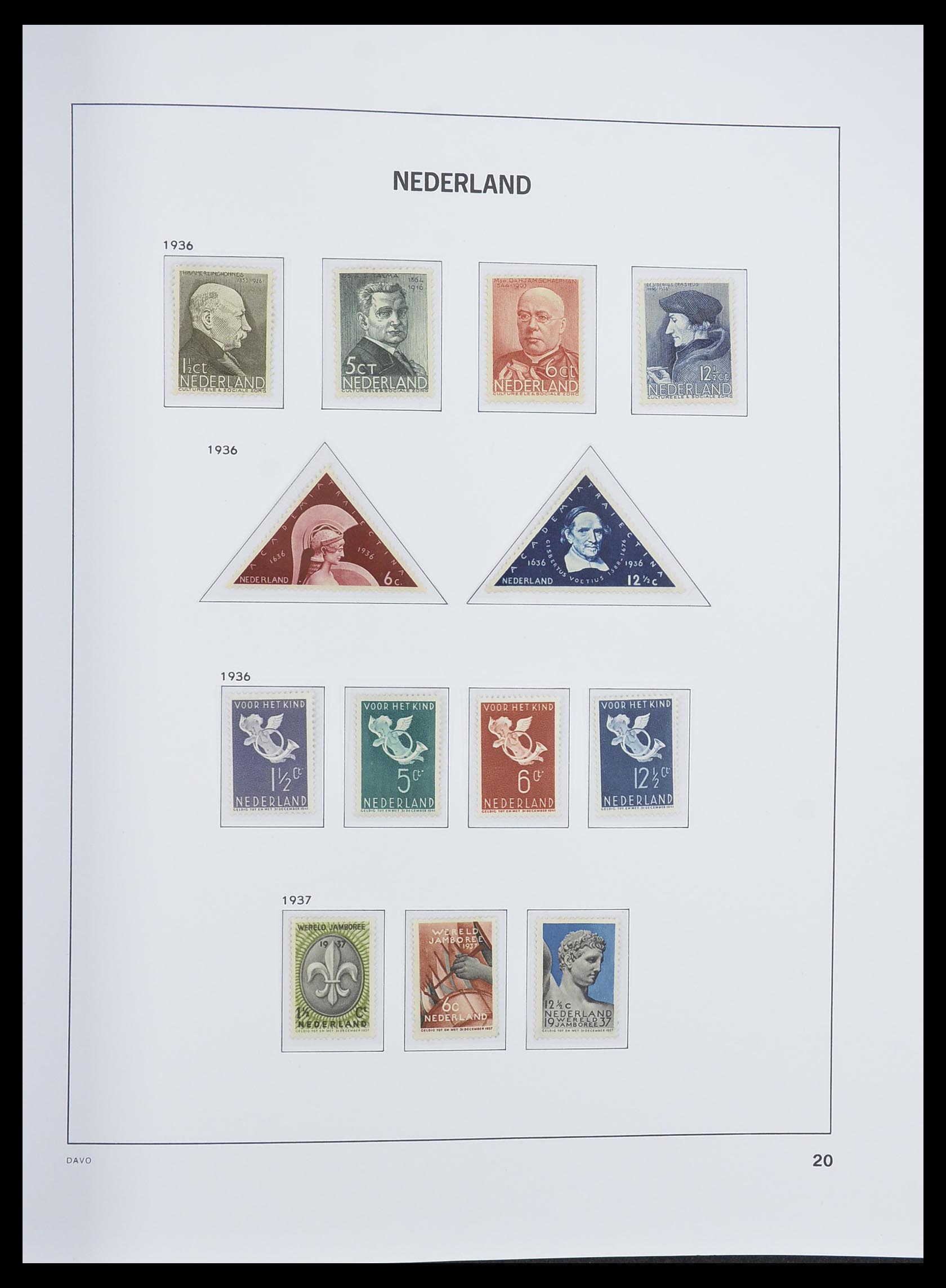 33338 018 - Stamp collection 33338 Netherlands 1876-1969.