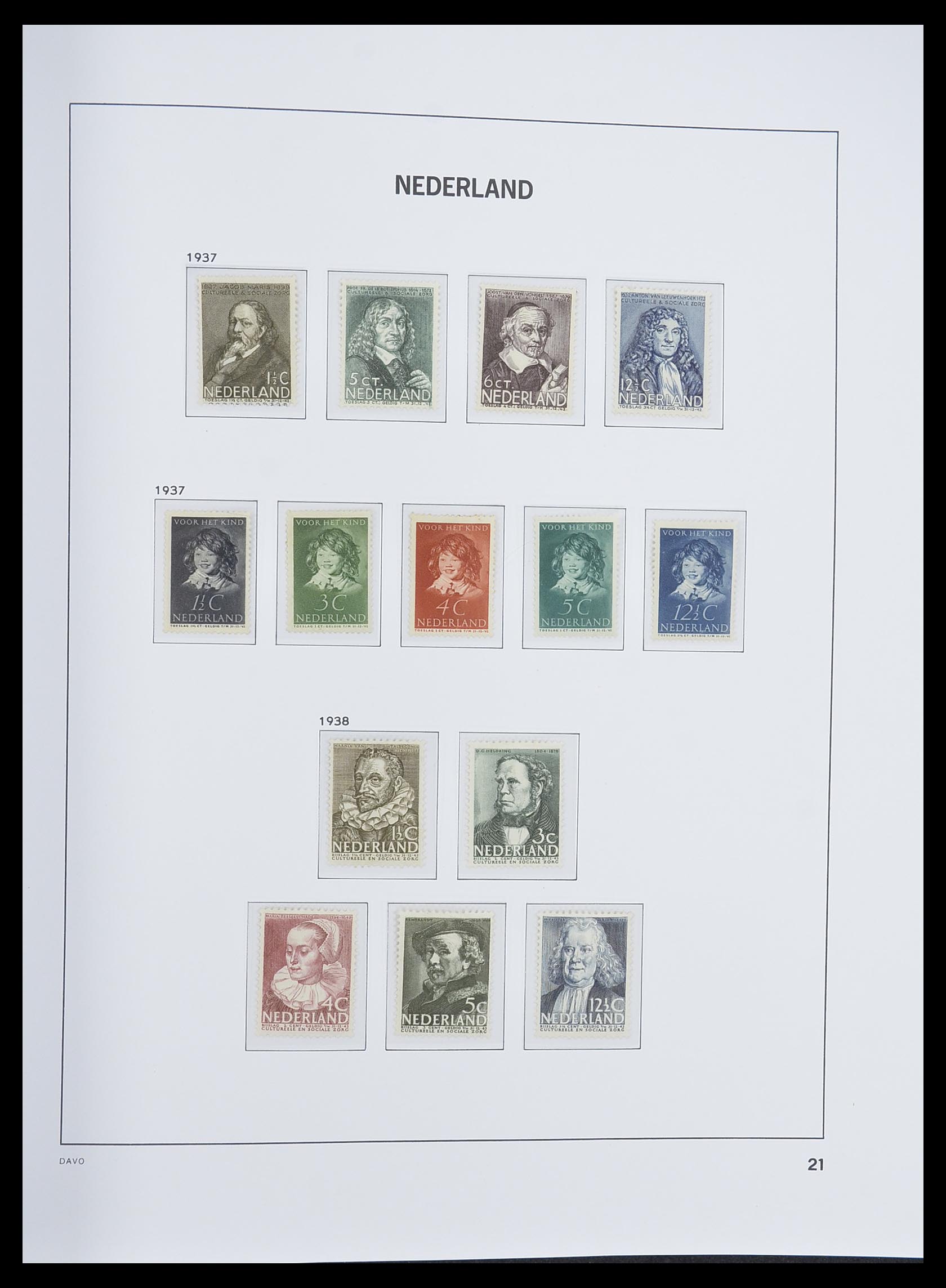 33338 019 - Stamp collection 33338 Netherlands 1876-1969.