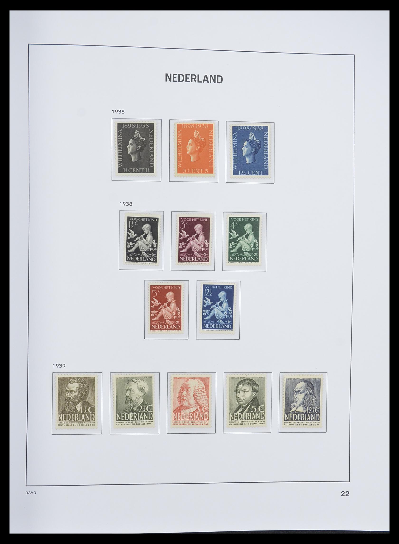 33338 020 - Stamp collection 33338 Netherlands 1876-1969.