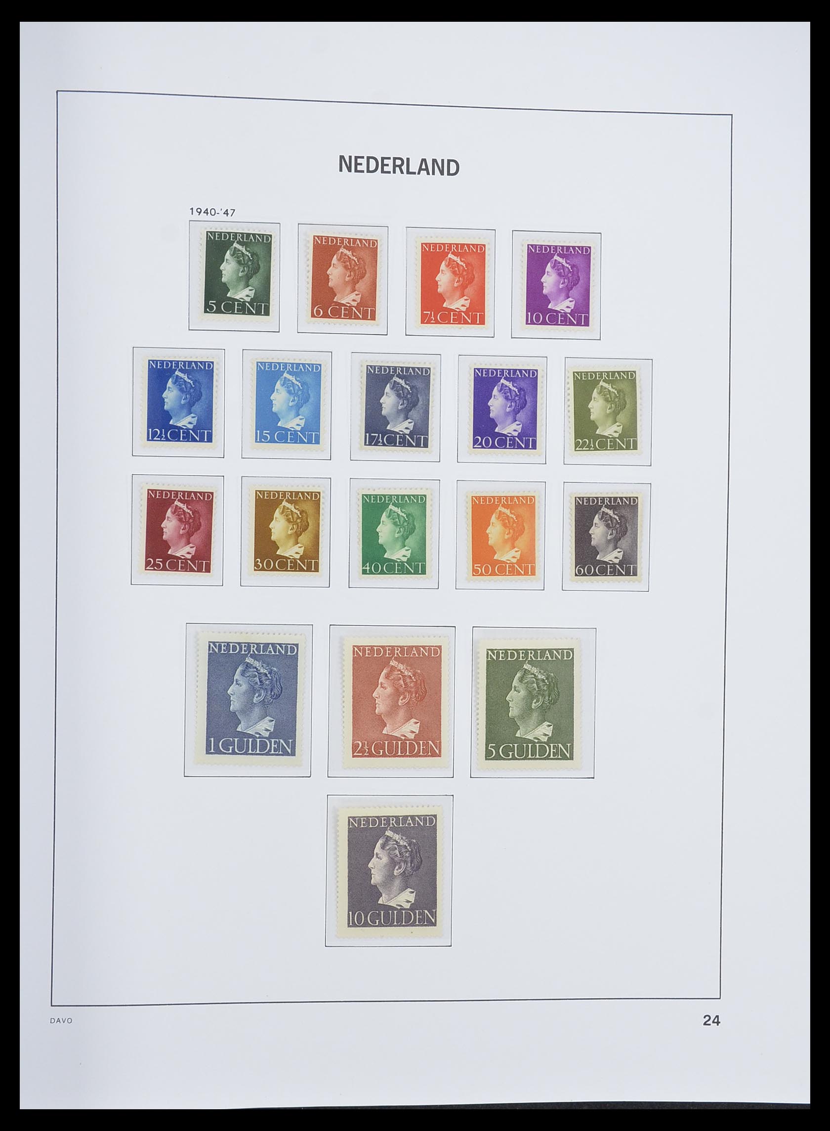 33338 022 - Stamp collection 33338 Netherlands 1876-1969.