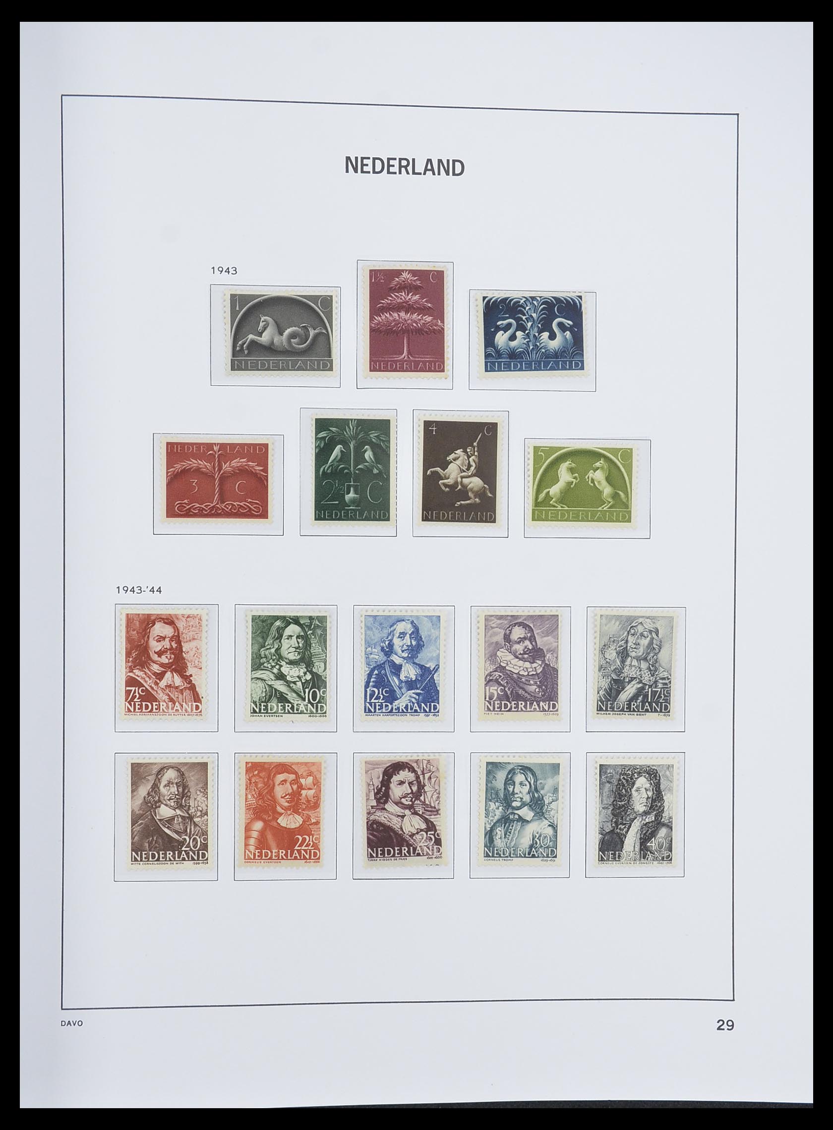 33338 026 - Stamp collection 33338 Netherlands 1876-1969.