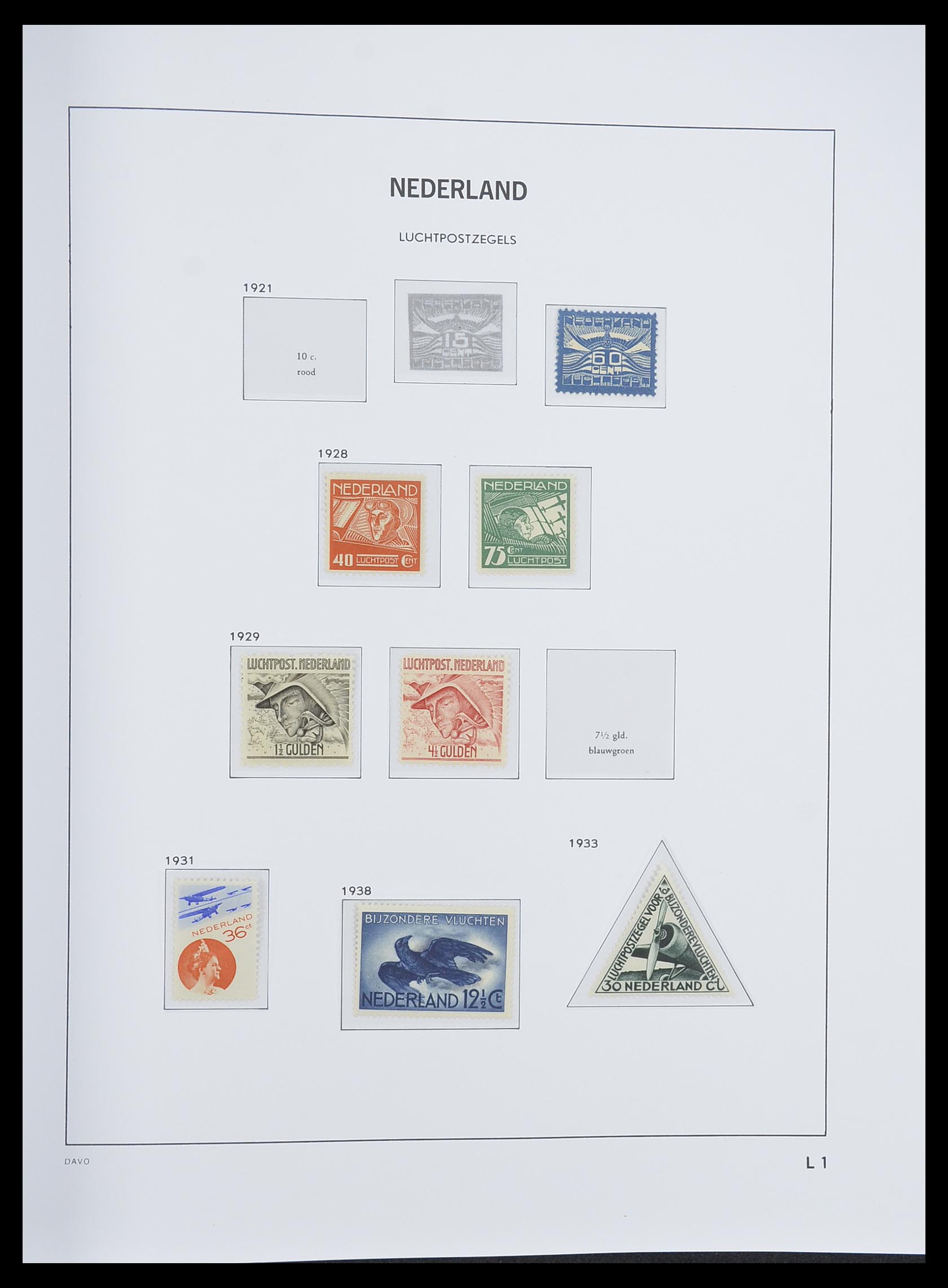 33338 028 - Stamp collection 33338 Netherlands 1876-1969.