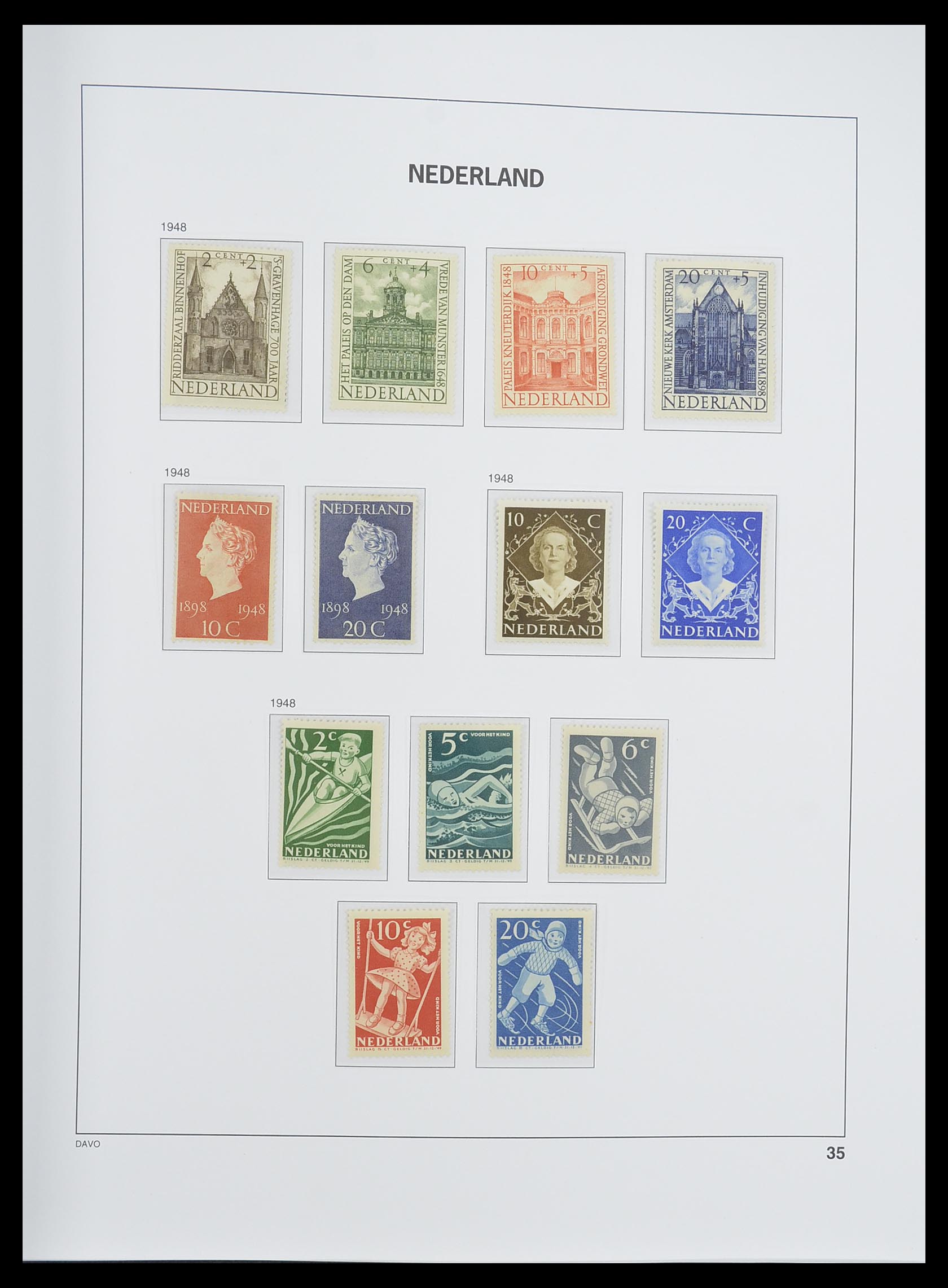 33338 049 - Stamp collection 33338 Netherlands 1876-1969.