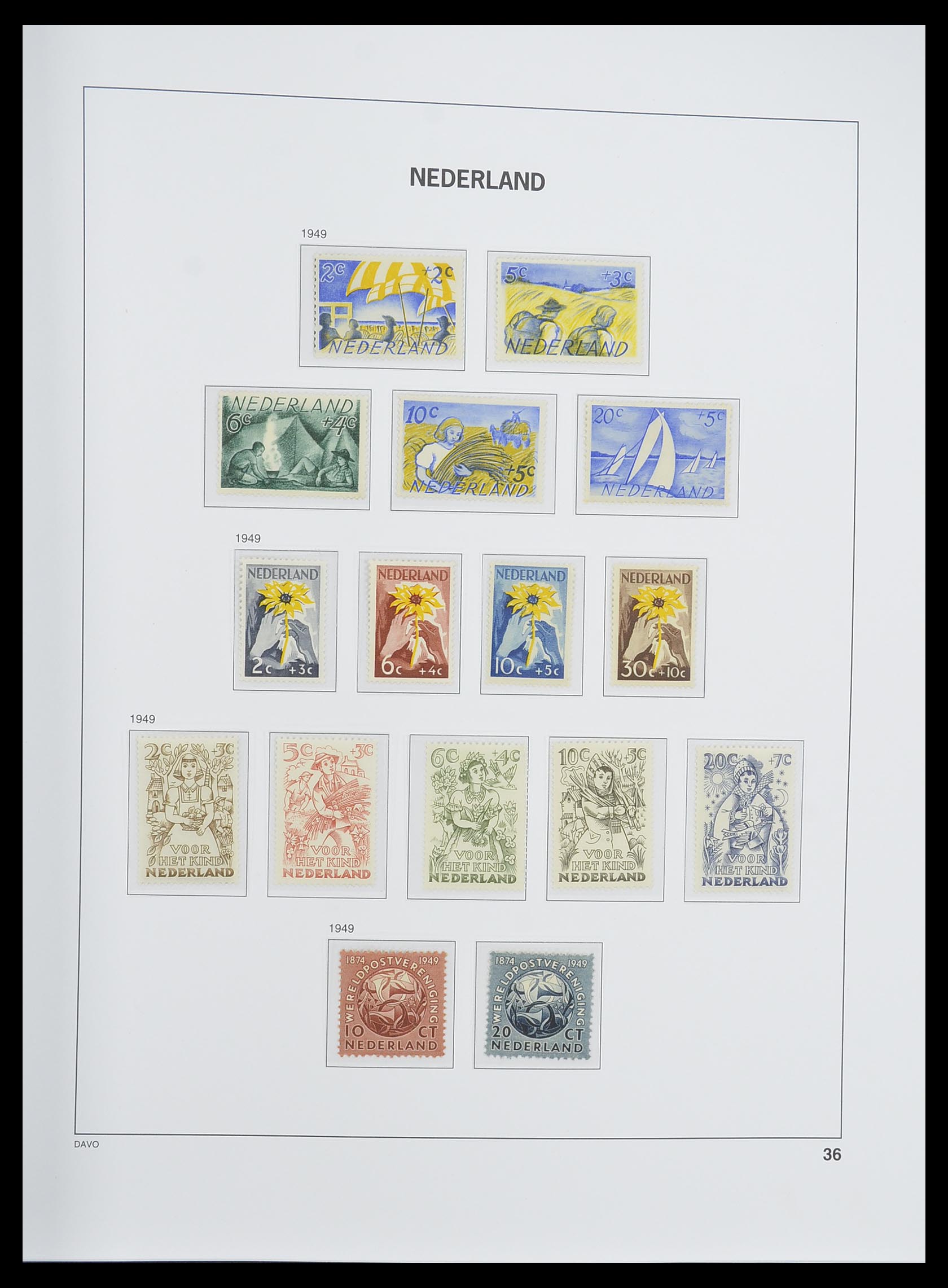 33338 050 - Stamp collection 33338 Netherlands 1876-1969.