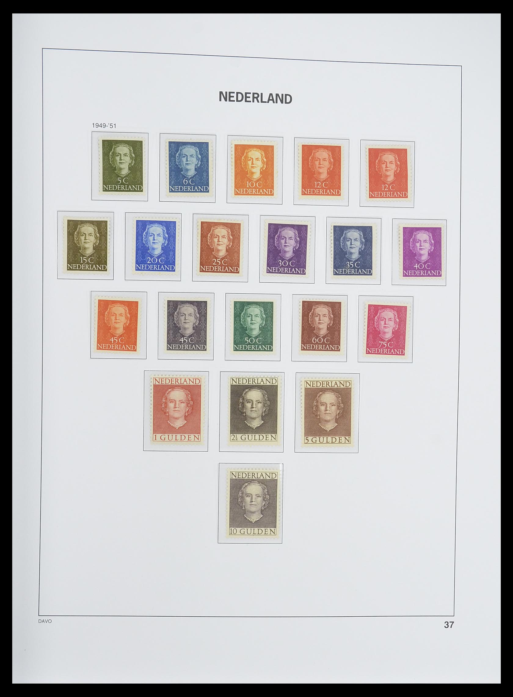 33338 051 - Stamp collection 33338 Netherlands 1876-1969.