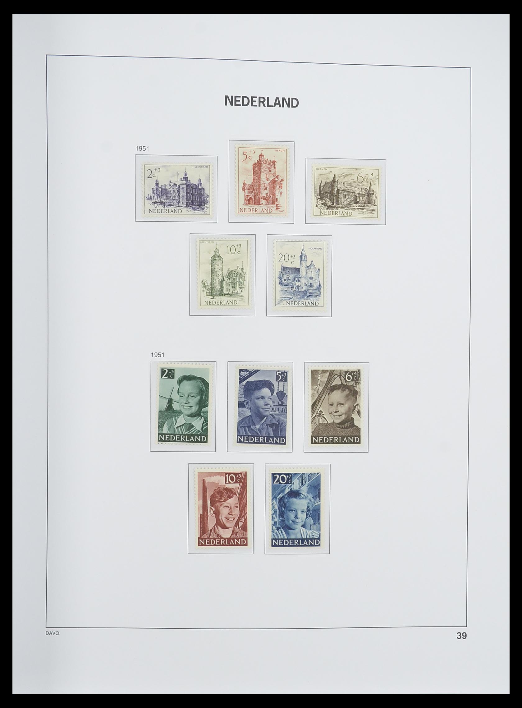 33338 053 - Stamp collection 33338 Netherlands 1876-1969.