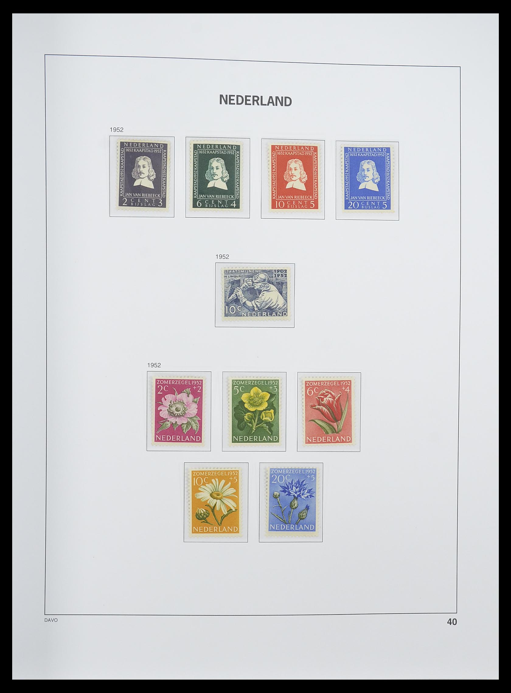 33338 054 - Stamp collection 33338 Netherlands 1876-1969.