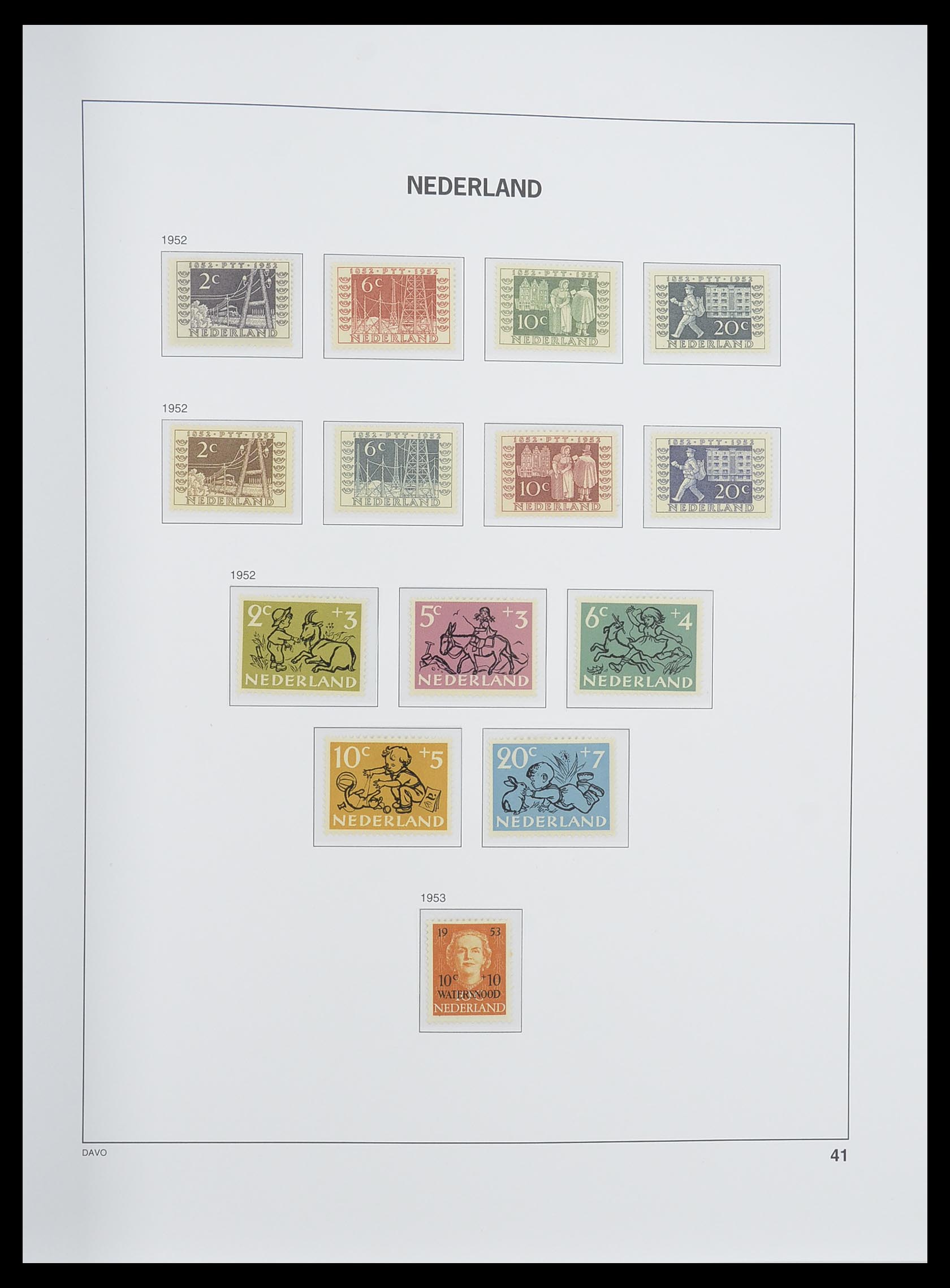 33338 055 - Stamp collection 33338 Netherlands 1876-1969.