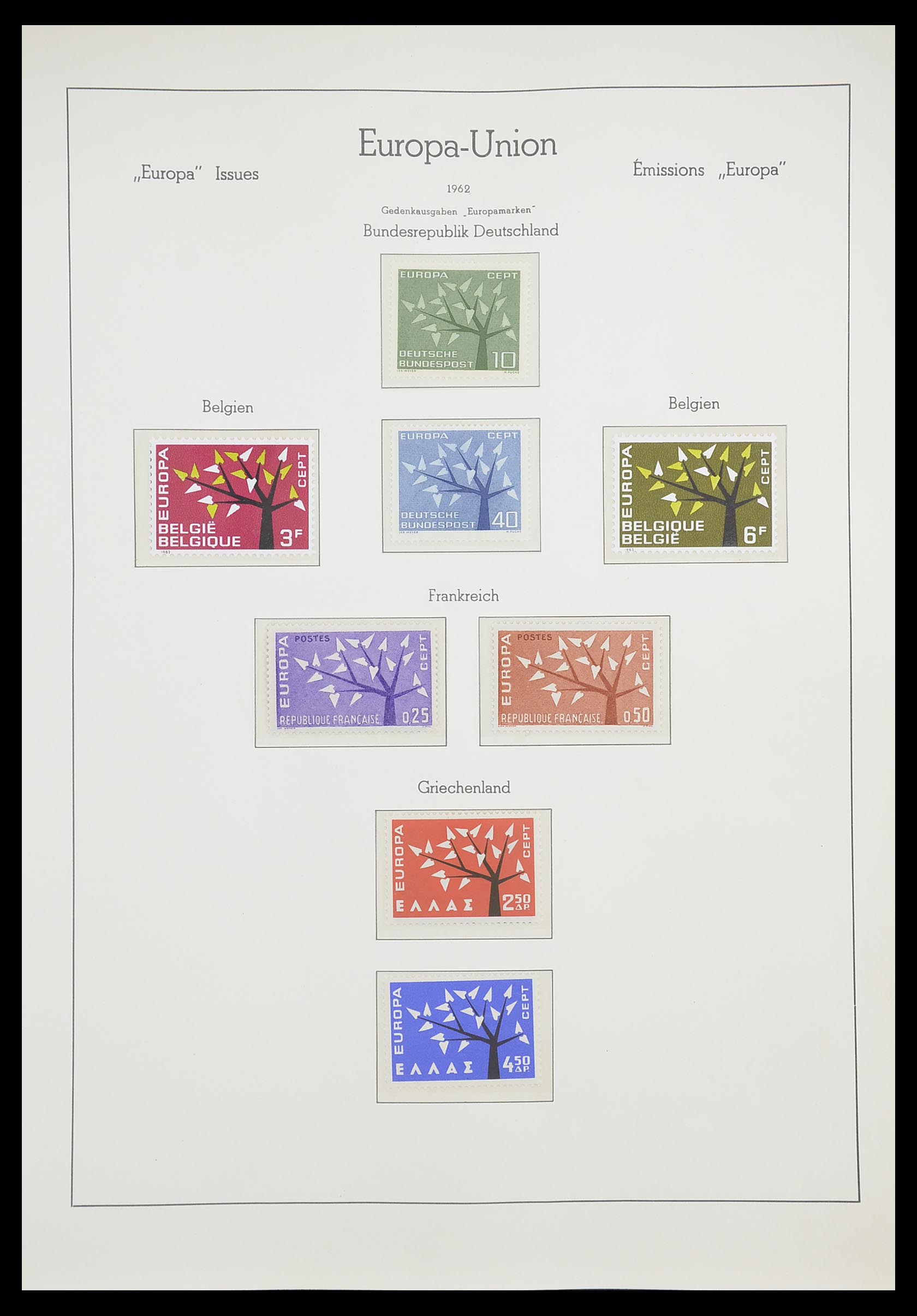 33339 016 - Postzegelverzameling 33339 Europa CEPT 1956-1990.